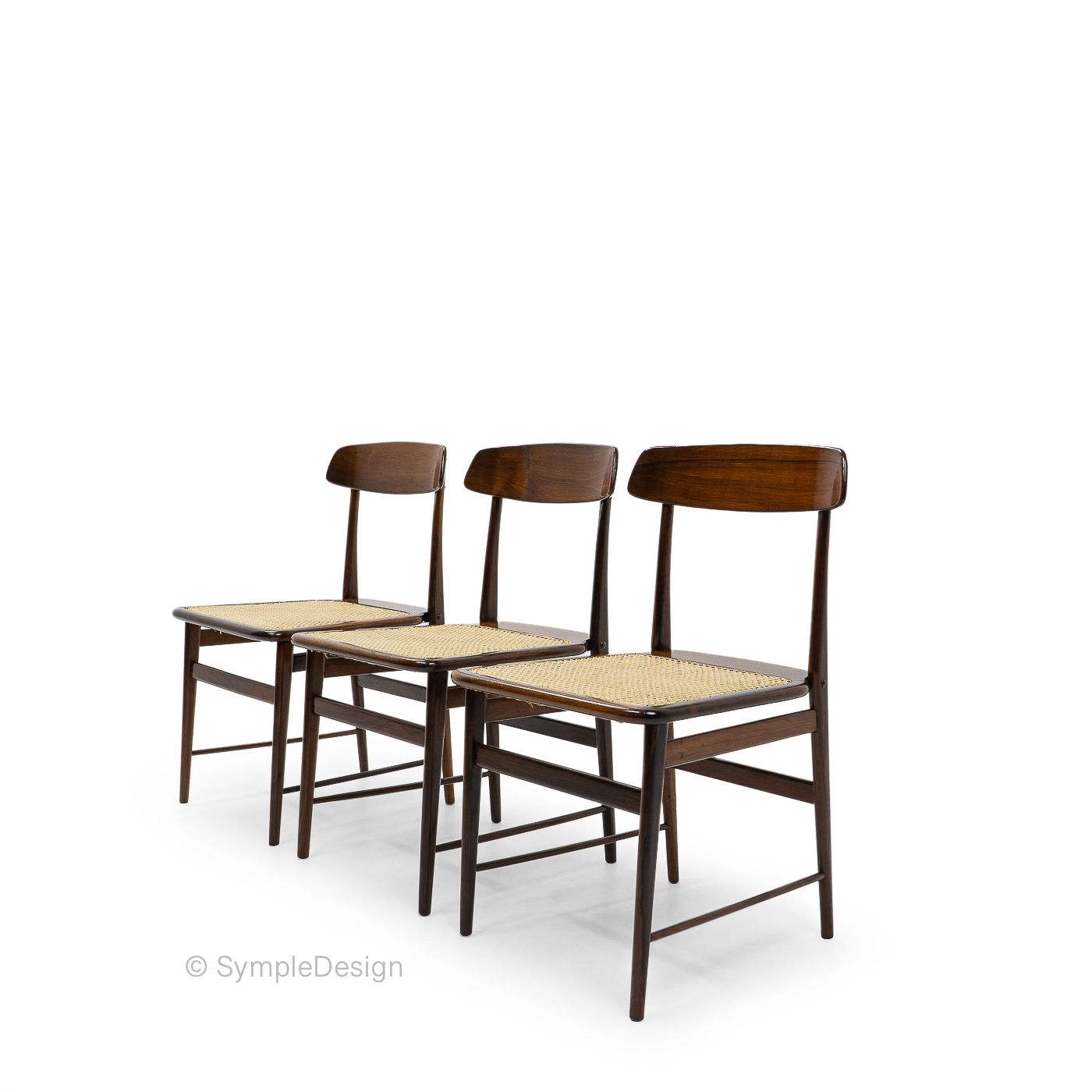 Sergio Rodrigues, Lucio Chairs For Oca Brazil, 1950s photo furniture