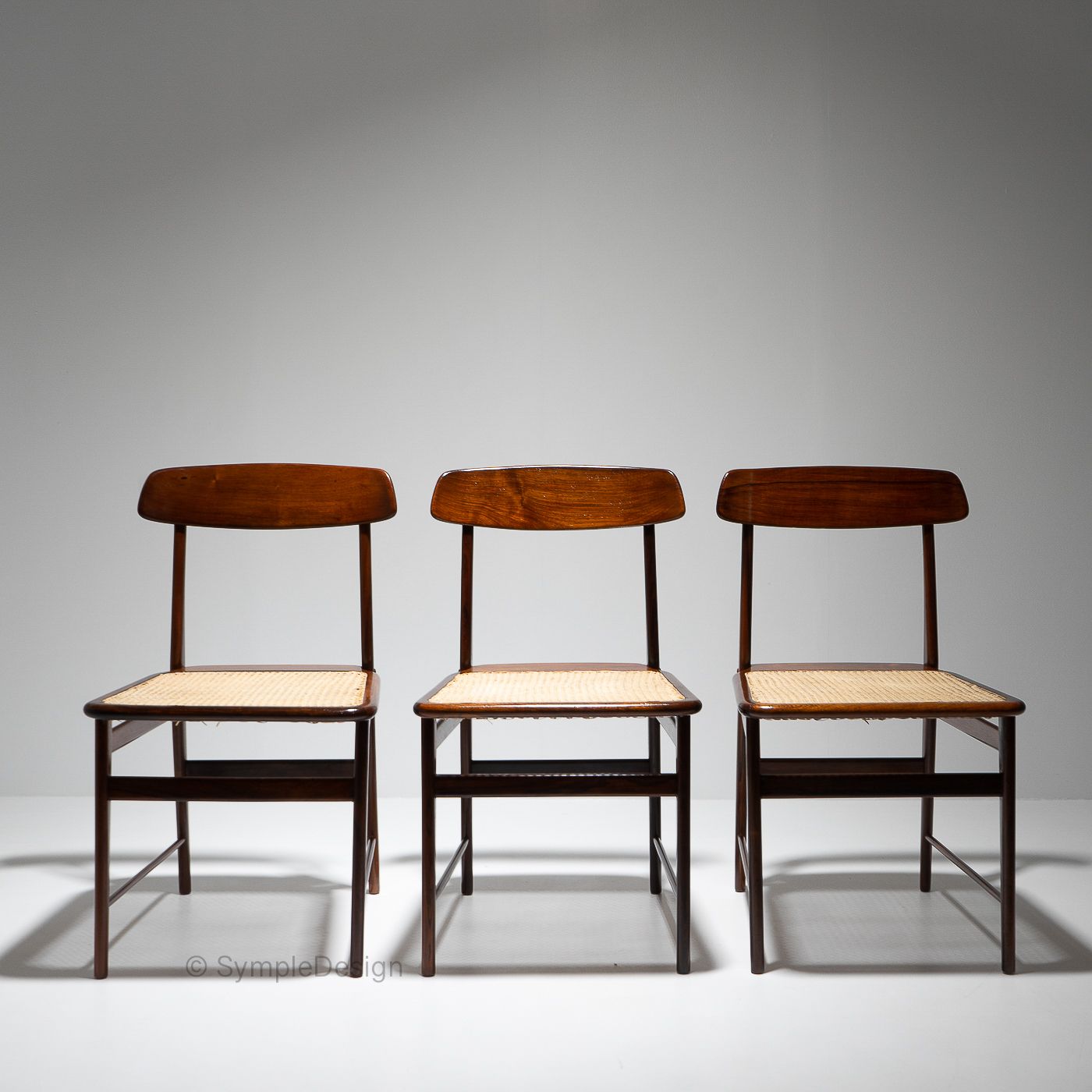 Sergio Rodrigues, Lucio Chairs For Oca Brazil, 1950s photo vinterior