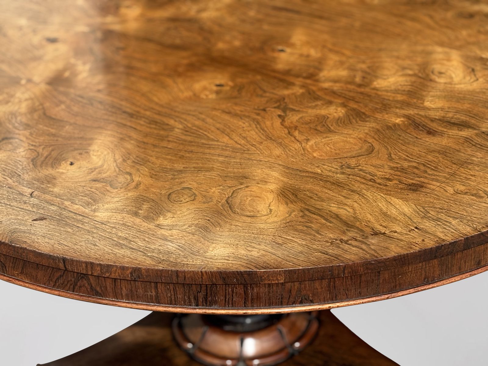 Early 19th Century William IV Period Rosewood Centre Table photo for sale