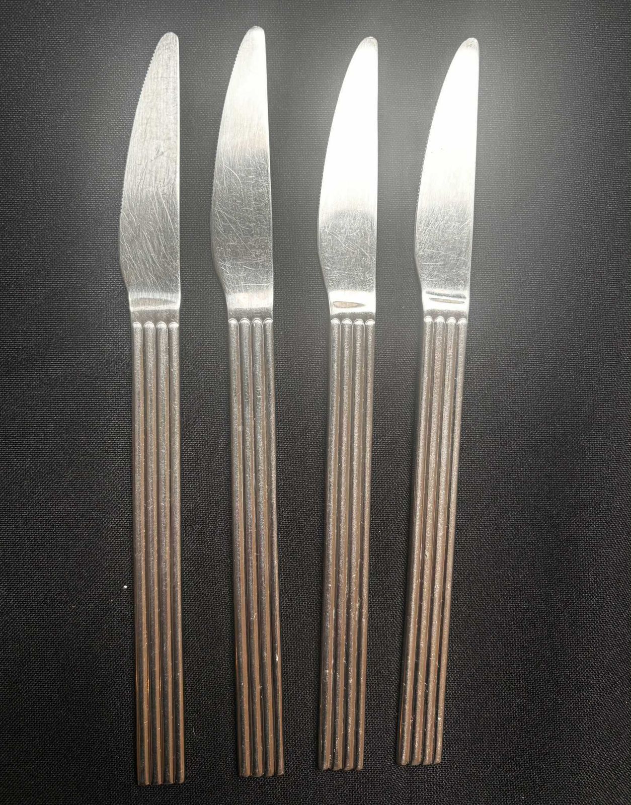 Ikea Strateg Dinner Knives (Set Of 4): Stainless Steel Postmodern Flatware photo furniture