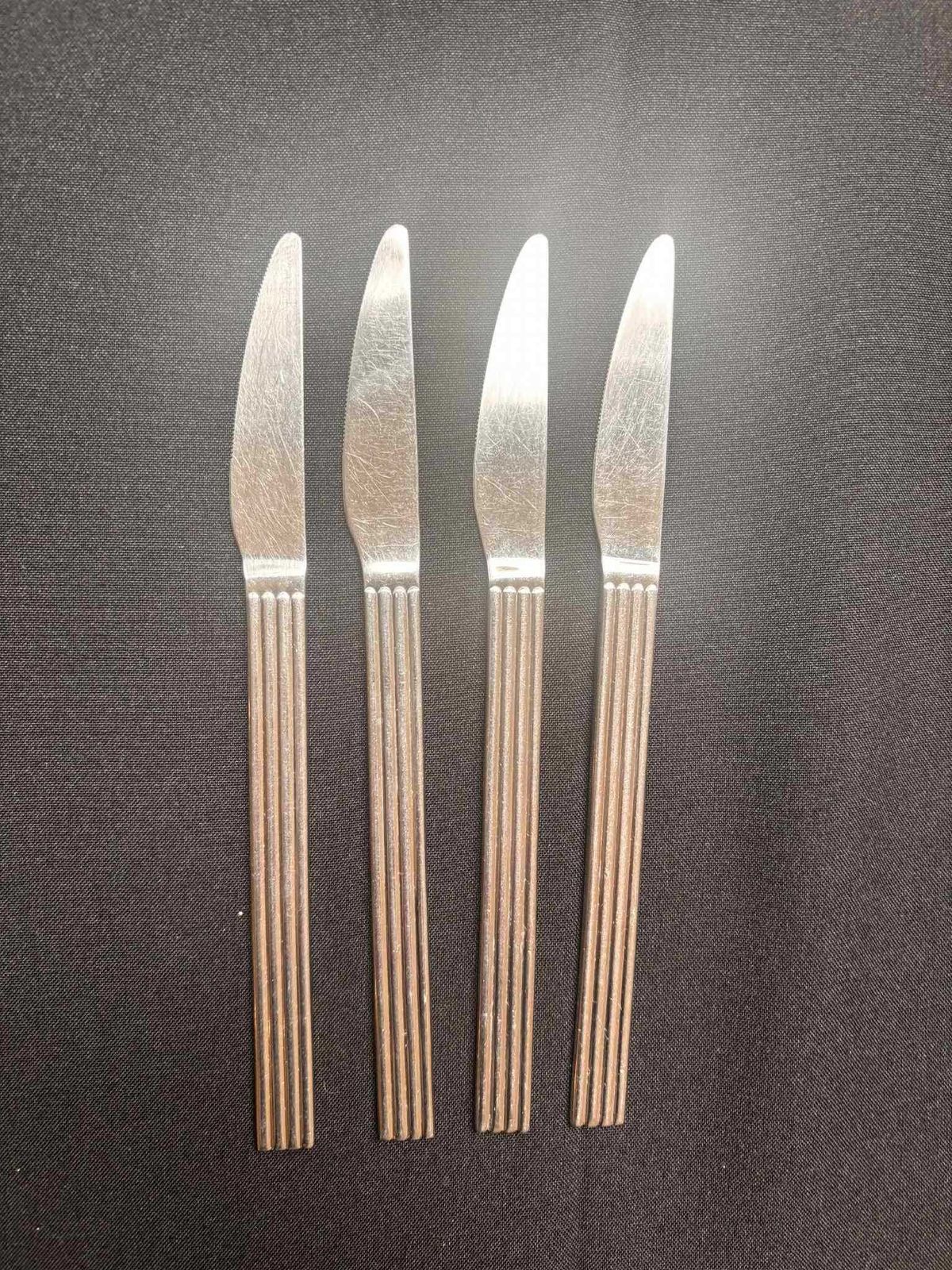 Ikea Strateg Dinner Knives (Set Of 4): Stainless Steel Postmodern Flatware photo buy