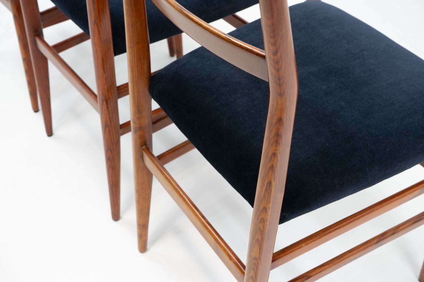 Gio Ponti, Leggera Chair For Cassina, 1970s photo vintage