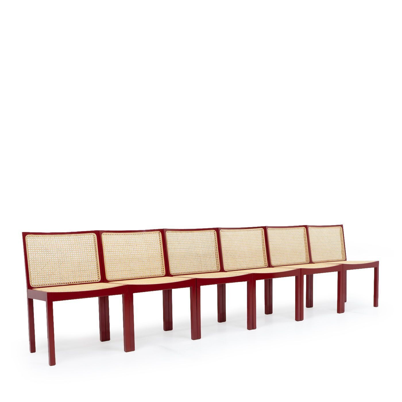 Bank Stühle, Or Bench Chairs By Willy Guhl, Set Of 6, 1960s