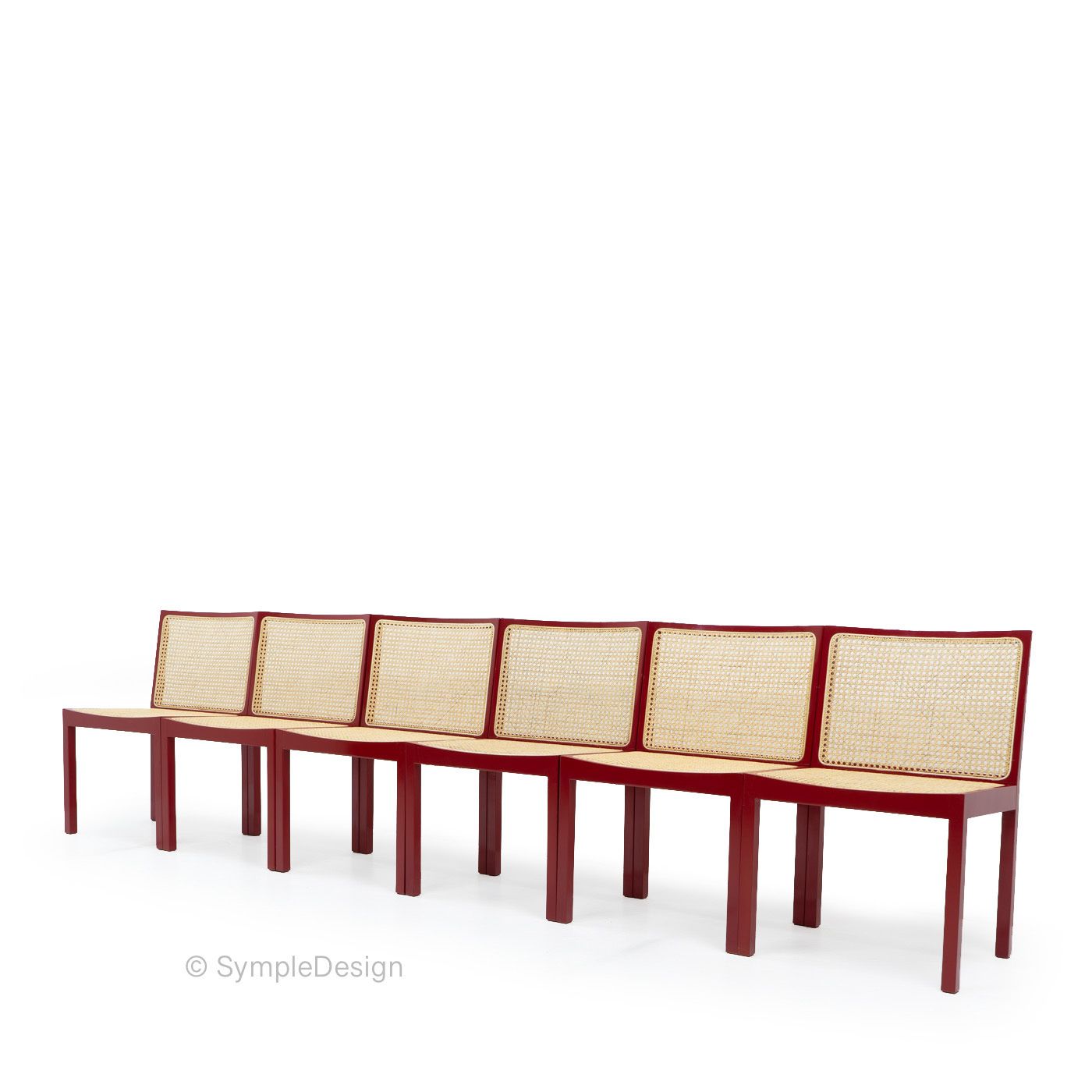 Bank Stühle, Or Bench Chairs By Willy Guhl, Set Of 6, 1960s photo furniture