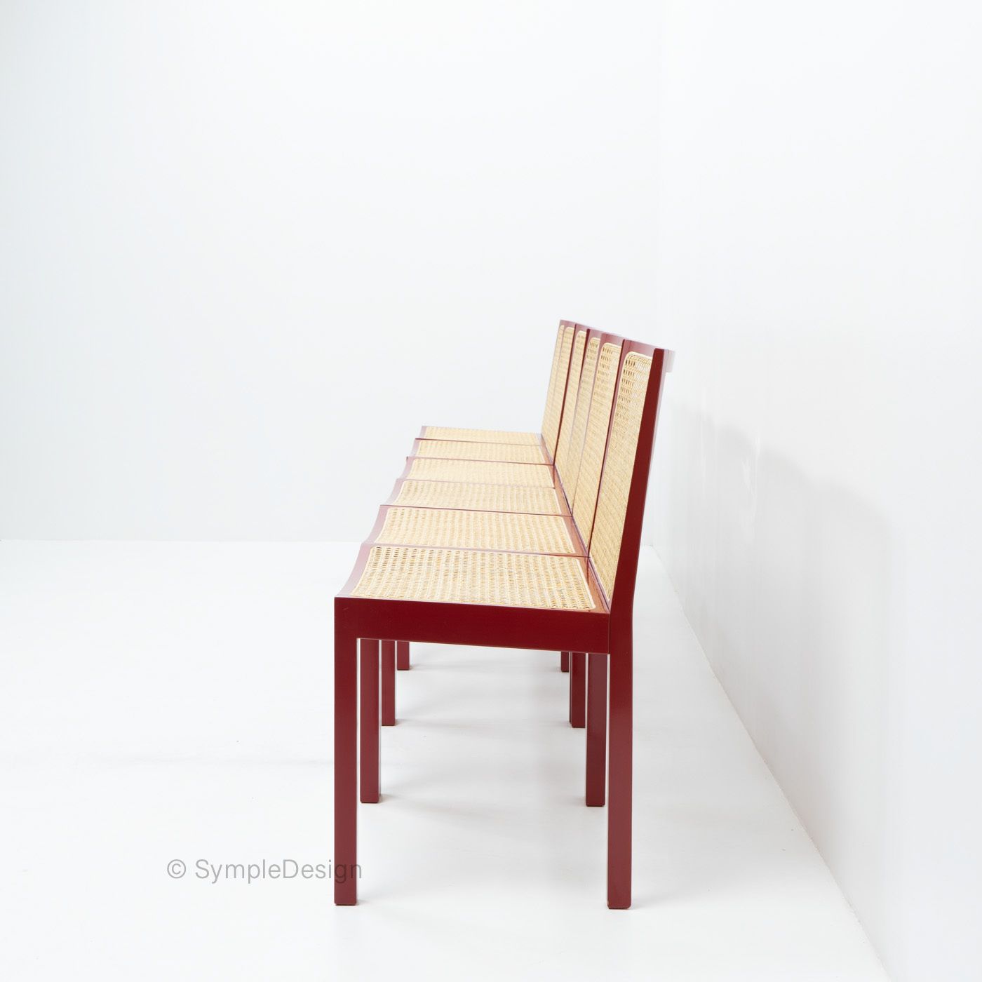 Bank Stühle, Or Bench Chairs By Willy Guhl, Set Of 6, 1960s photo vintage