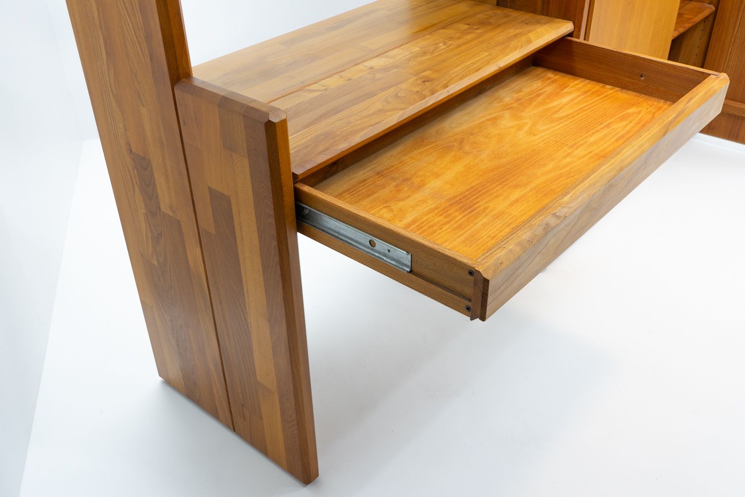 3700.0 Go Desk And Bookcase By Pierre Chapo, France, 1980s photo