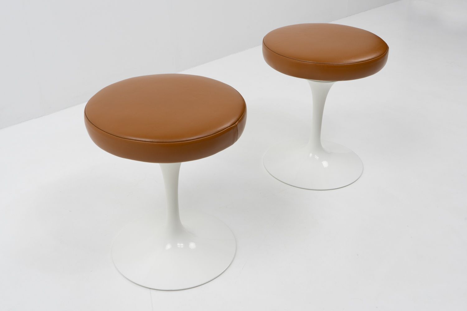 Tulip Stools By Saarinen/Knoll For The Rolex Geneva Hq, Set Of 2 photo 2900.0