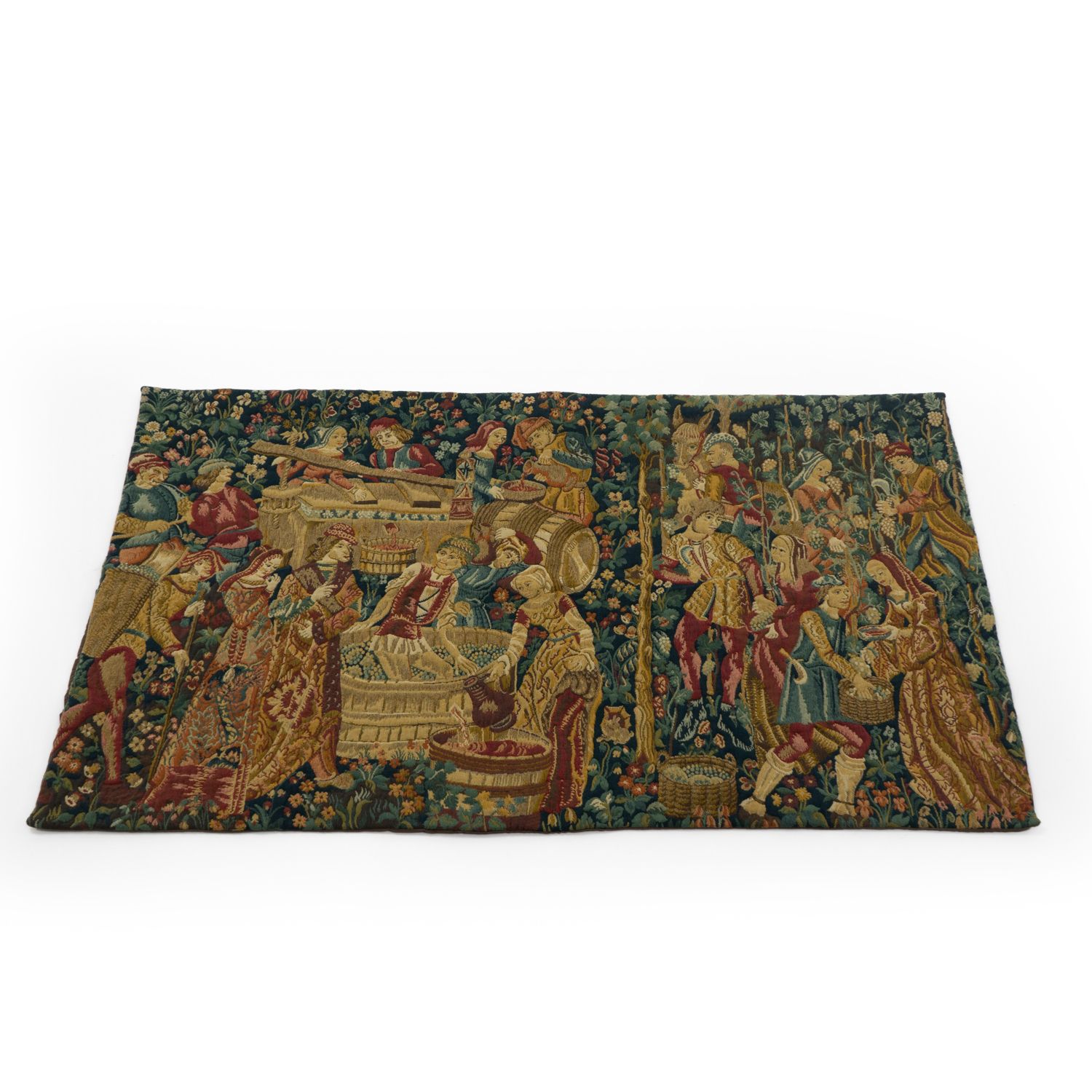 Jacquard Tapestry From Aubsson, Attr. To Jean Laurent, France 1970s