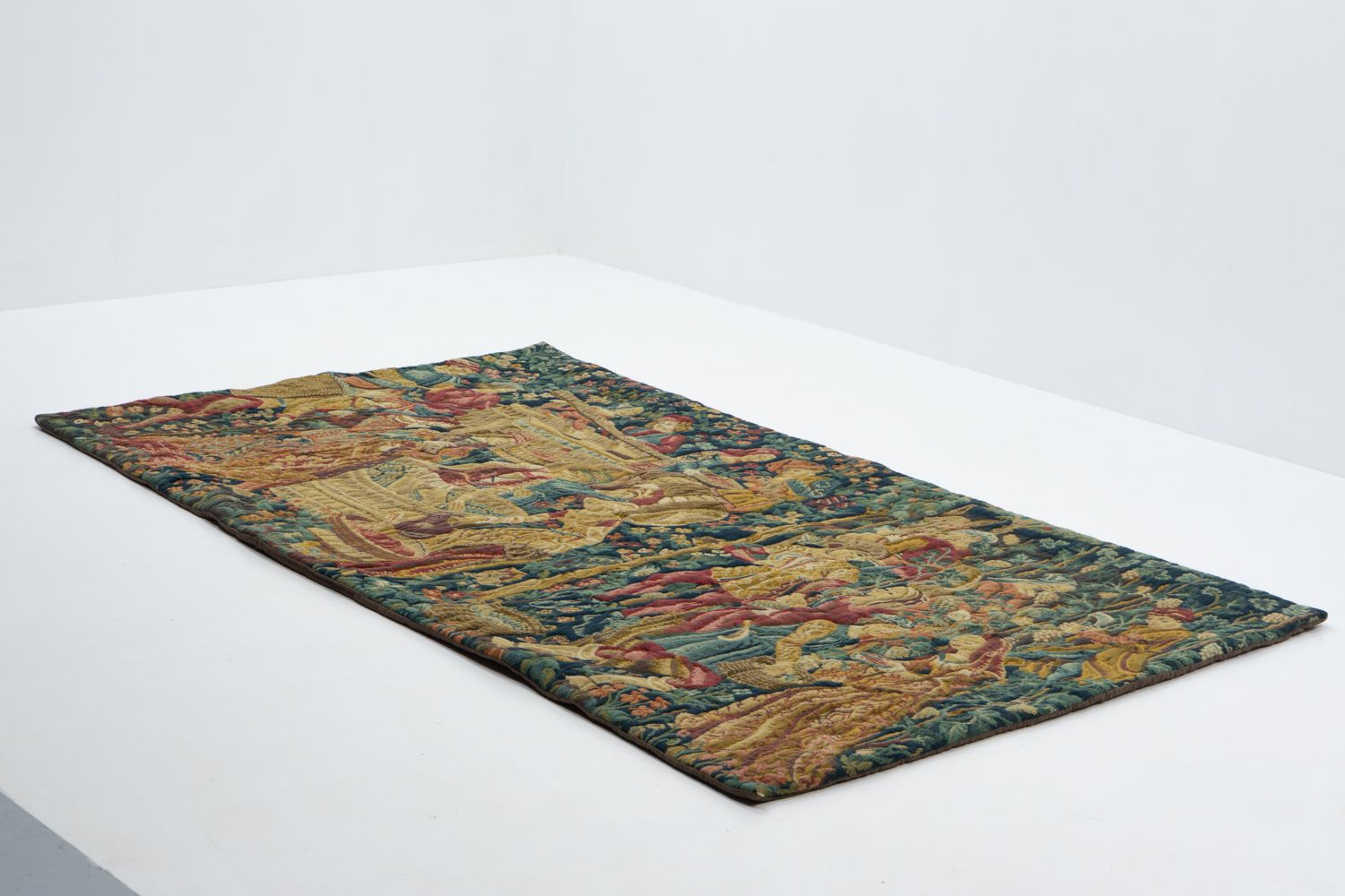 Jacquard Tapestry From Aubsson, Attr. To Jean Laurent, France 1970s photo 1100.0