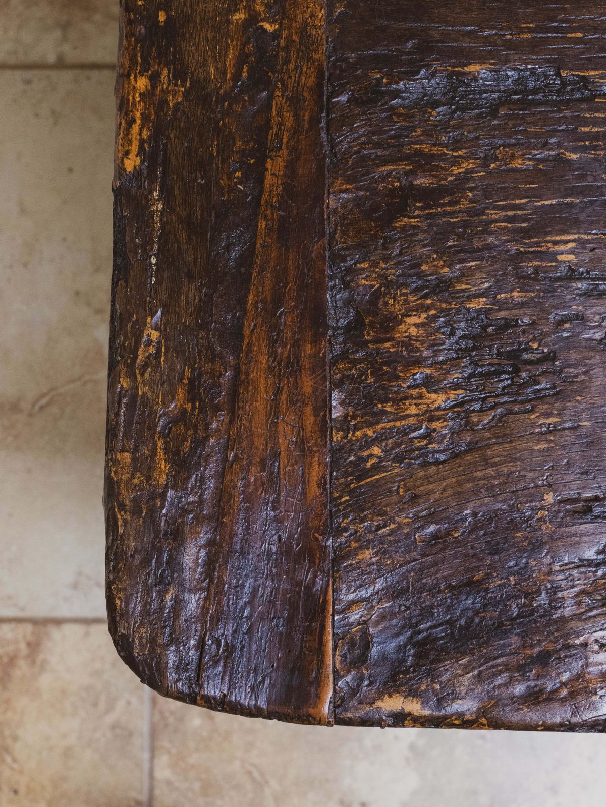 photo furniture Antique 17th Century Franco Flemish Walnut Refectory Table