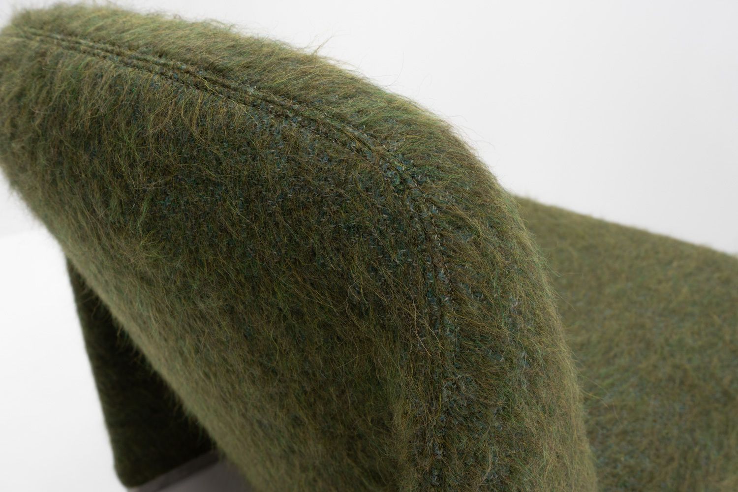 Alky Chair By Giancarlo Piretti, In Pierre Frey Yeti Wool, 1980s photo buy