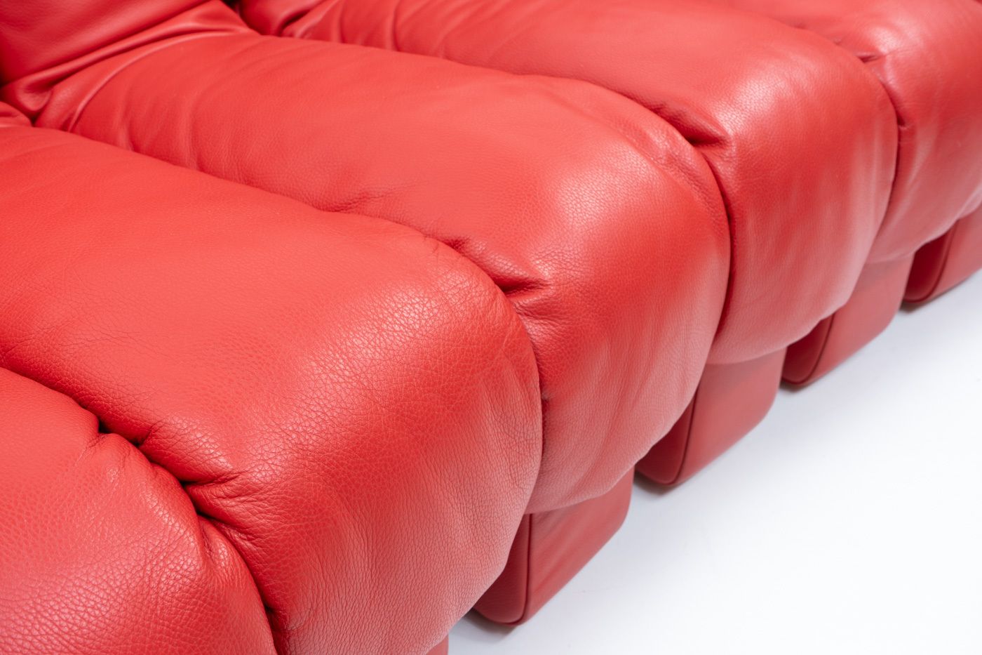 photo vintage De Sede Ds 600 “Non  Stop” Sofa (16 Segments)