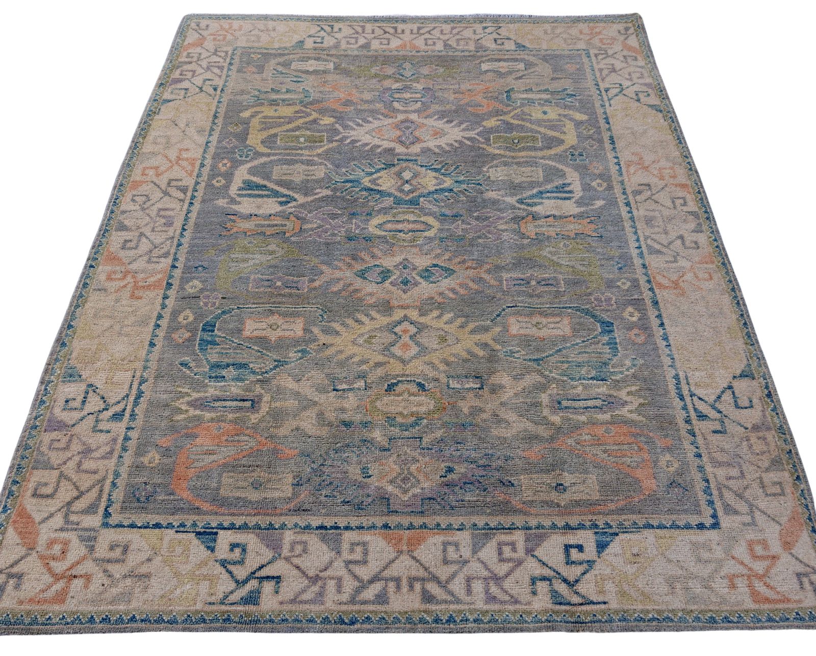 5x6 Afghan Tribal Oriental Area Living Room Bedroom Rug photo for sale