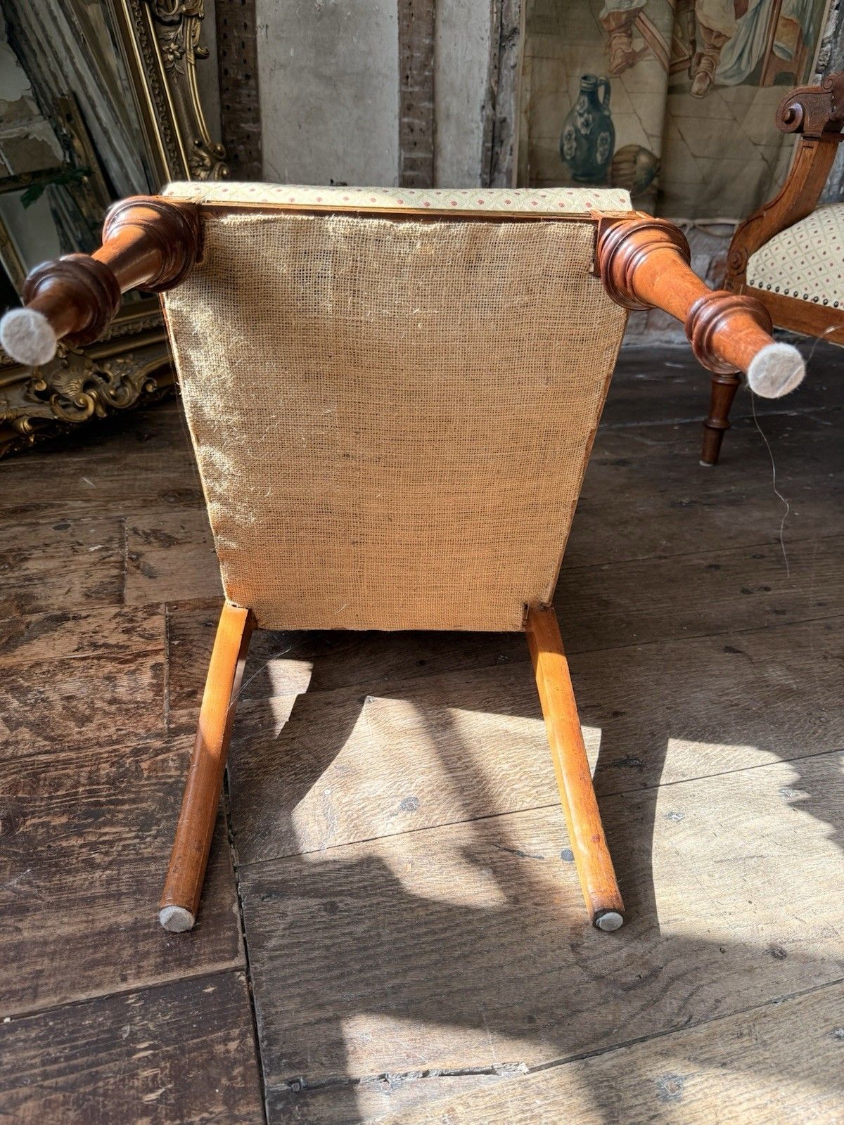 photo buy Exceptional Quality Antique Bavarian Elbow Lady's Gentlaman's  Arm Chairs C 1800
