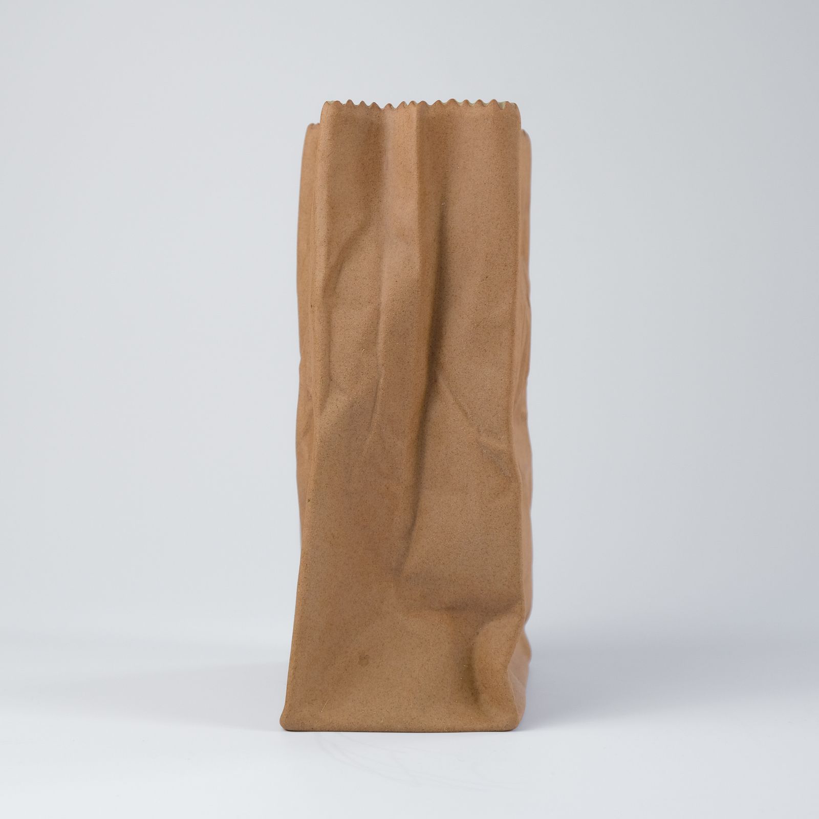 Mid Century Tapio Wirkkala “Paper Bag" Vase For Rosenthal, Germany C.1970s photo vinterior