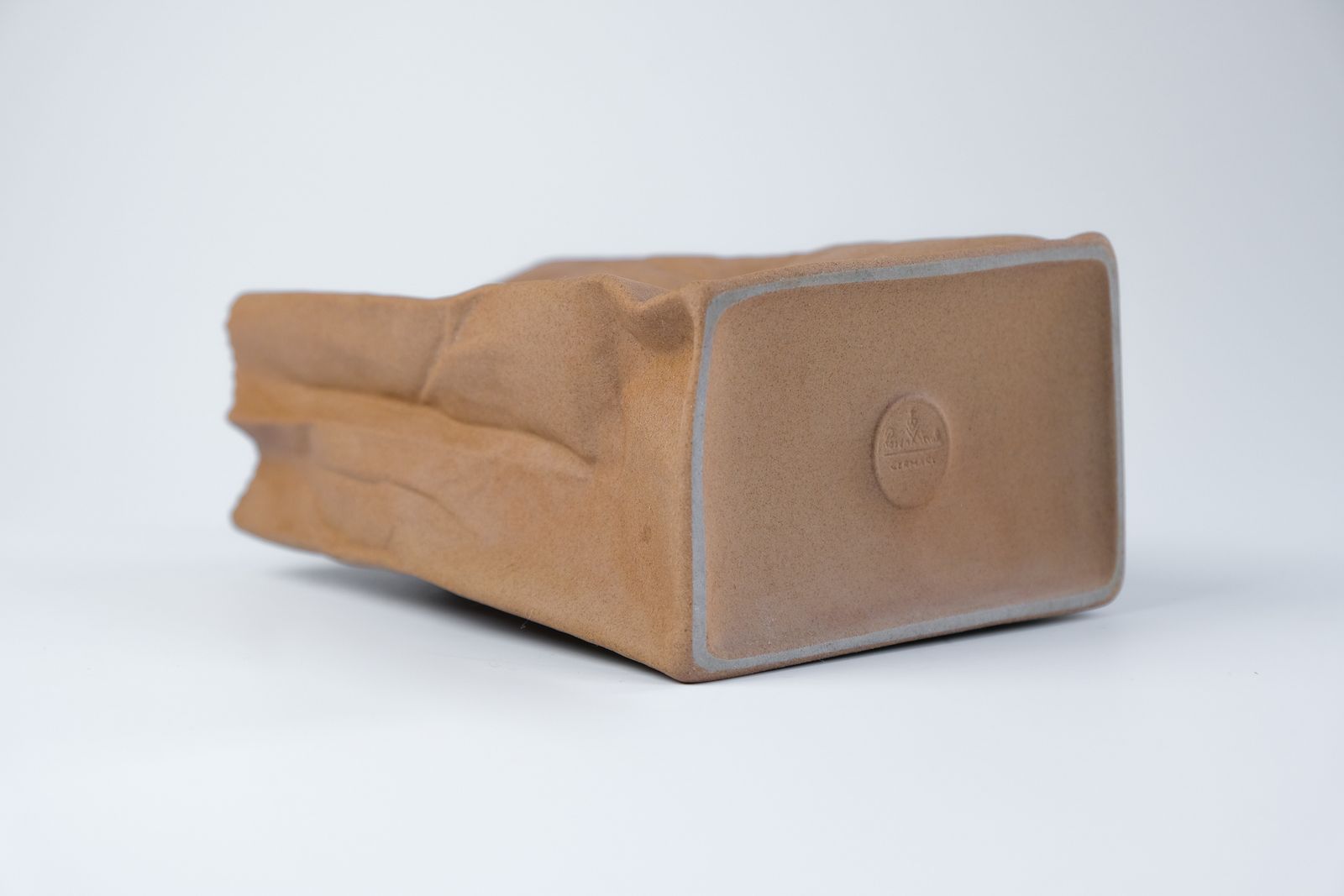 photo for sale Mid Century Tapio Wirkkala “Paper Bag" Vase For Rosenthal, Germany C.1970s