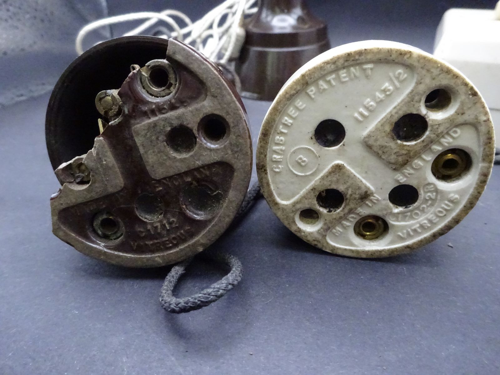 Collection Of Bakelite/Plastic Switches And Plugs For Restoration/Rewire photo furniture