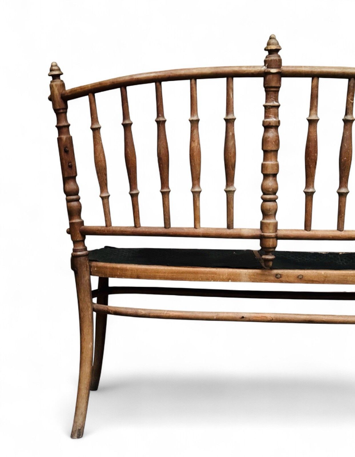 Antique Bentwood Sofa Thonet Style C1920s Elegant photo vintage