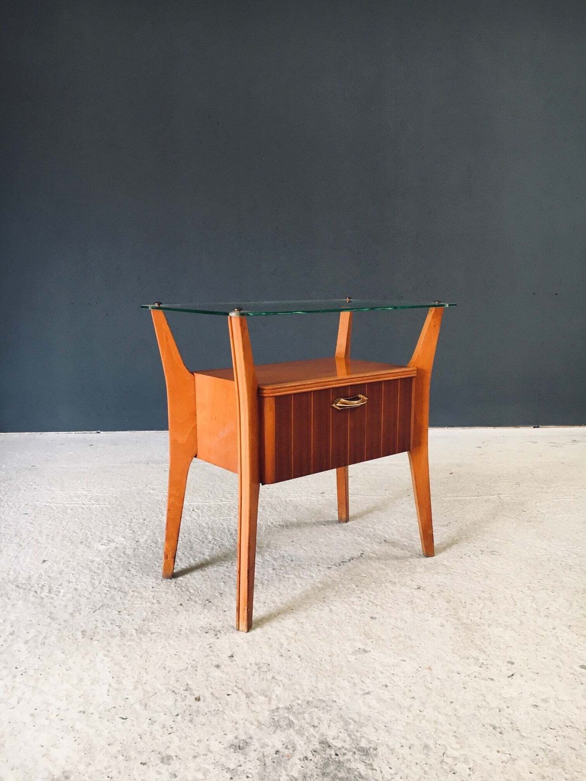 photo furniture Midcentury Design Bedside Table By Gio Ponti For La Permanente Mobili Cantu, Italy 1950's