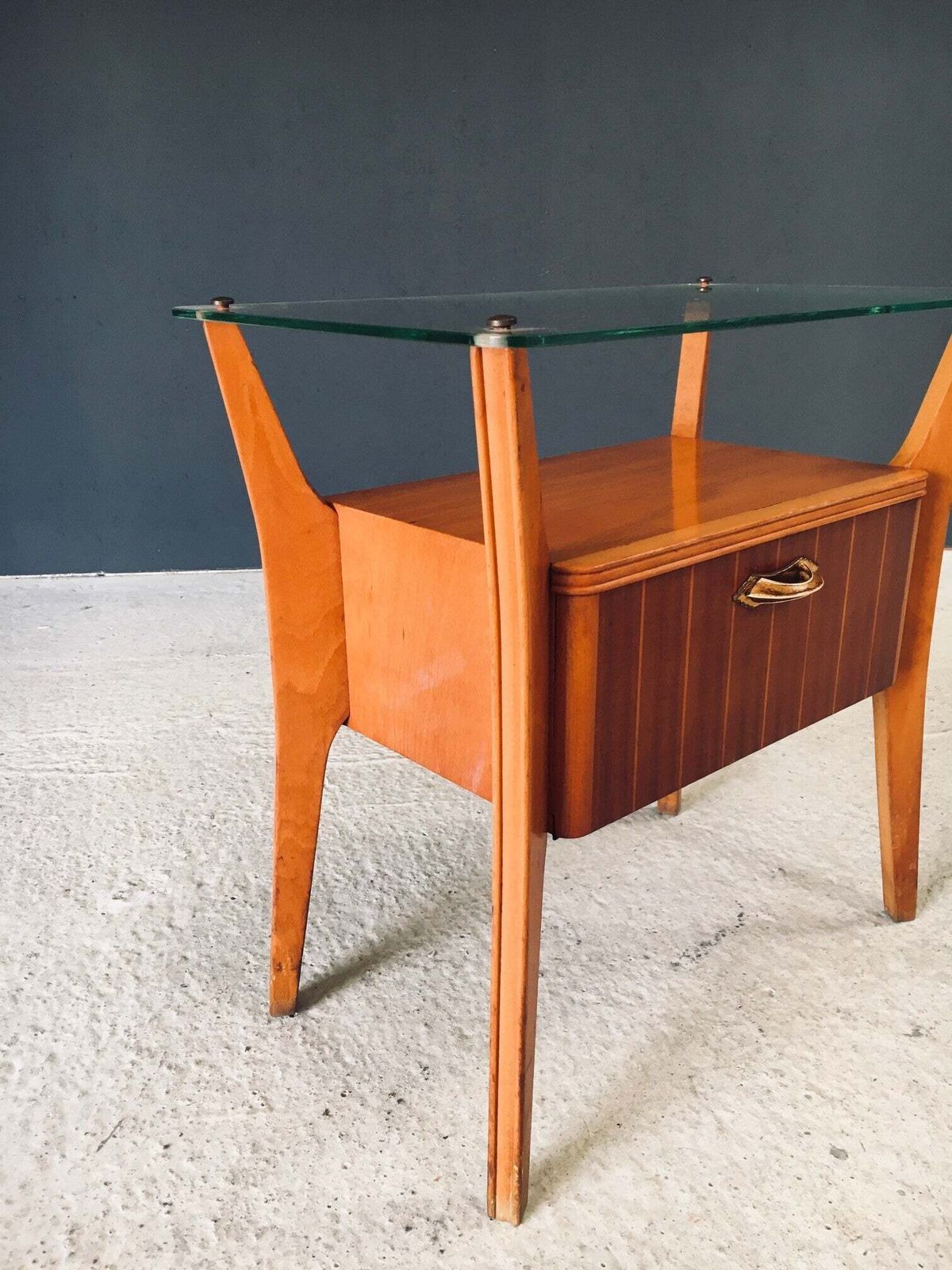 photo vinterior Midcentury Design Bedside Table By Gio Ponti For La Permanente Mobili Cantu, Italy 1950's
