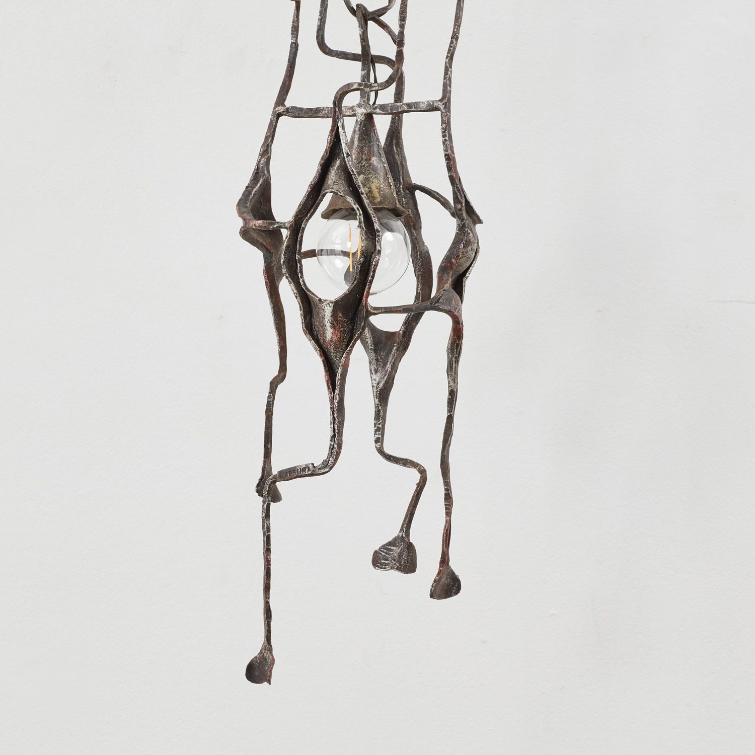 Salvino Marsura Seed Pod Chandelier Treviso, Italy, 1980s photo Lighting