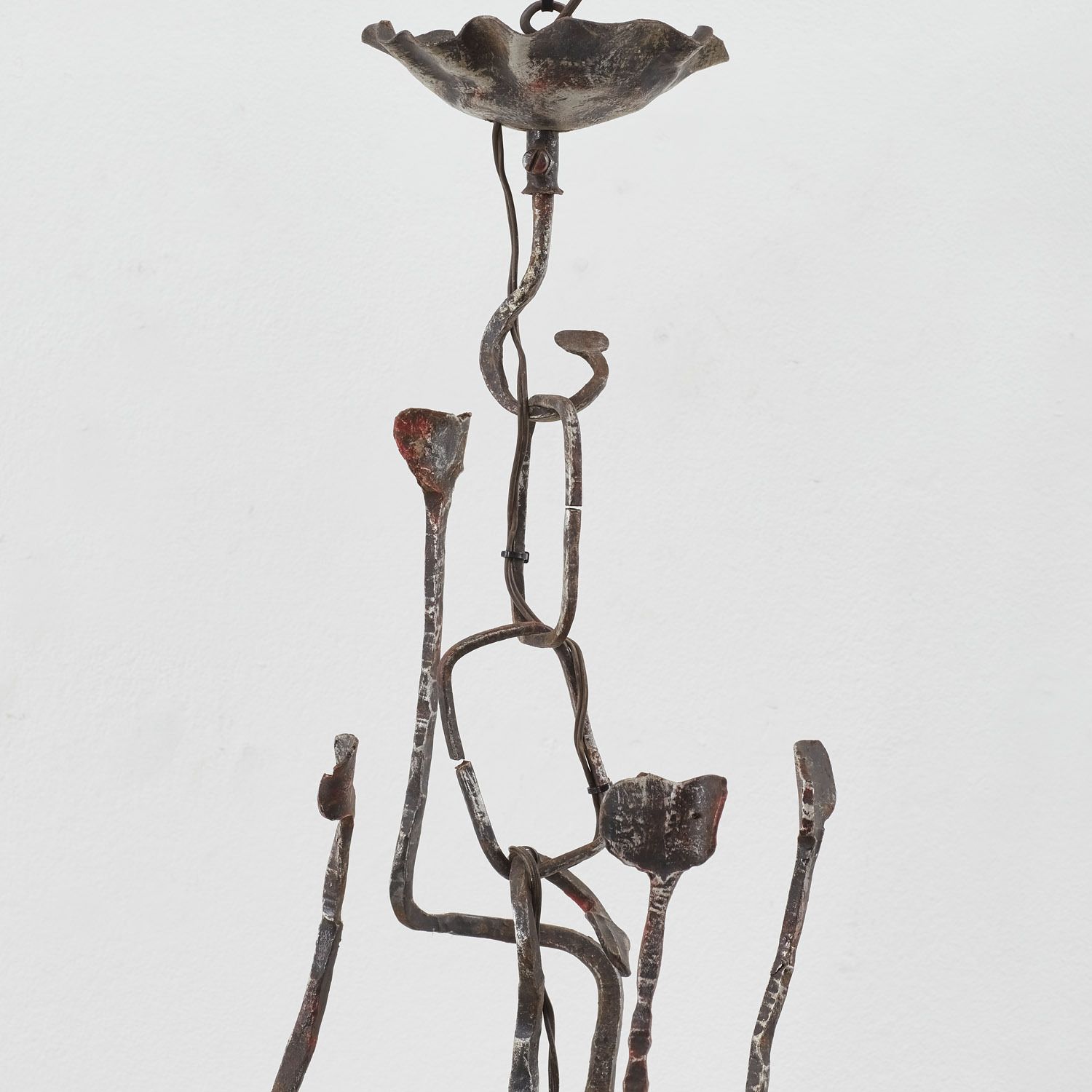 Salvino Marsura Seed Pod Chandelier Treviso, Italy, 1980s photo vintage
