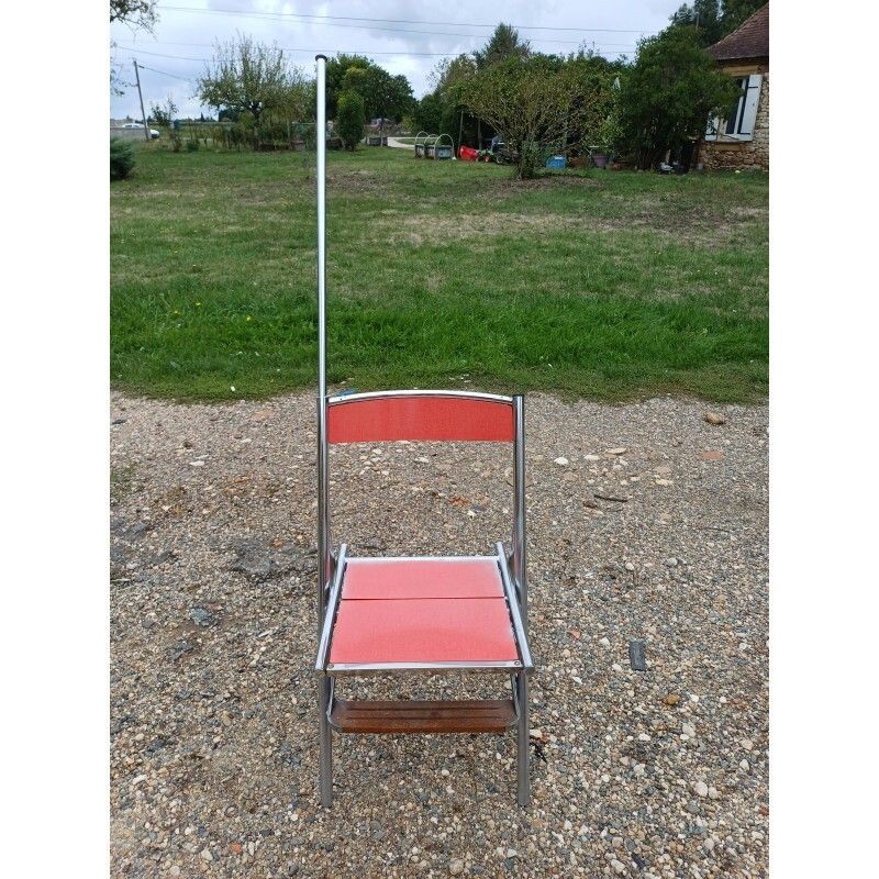 photo vintage Formica Stepladder Chair