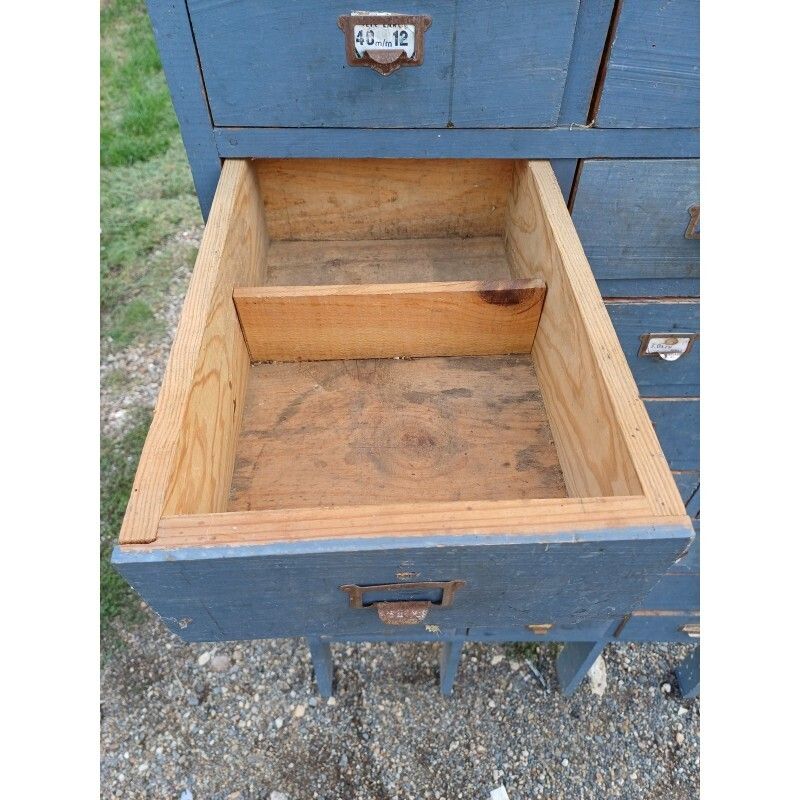 Industrial Wooden Furniture With 30 Drawers photo buy