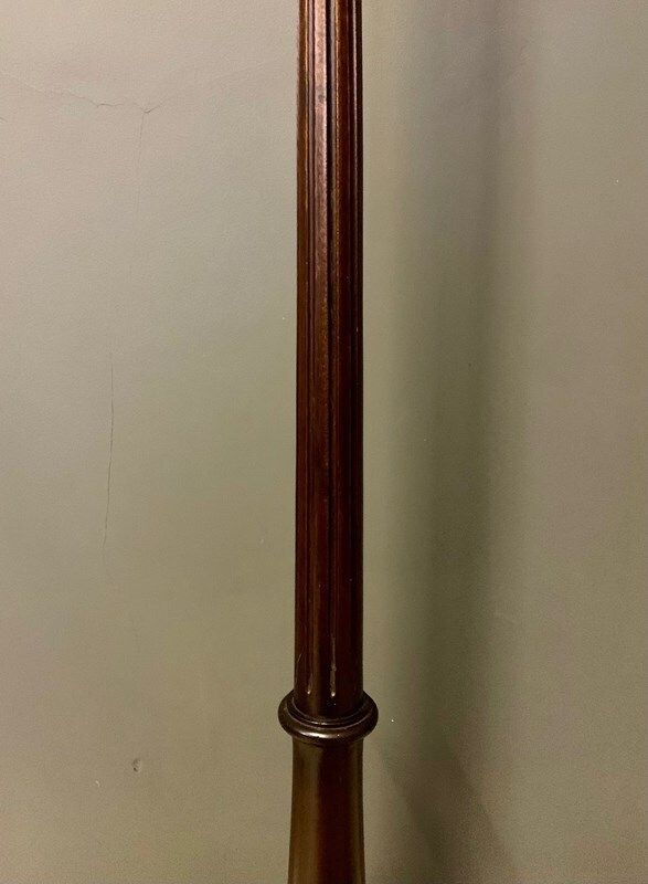 Antique Wooden Floor / Standard Lamp photo for sale