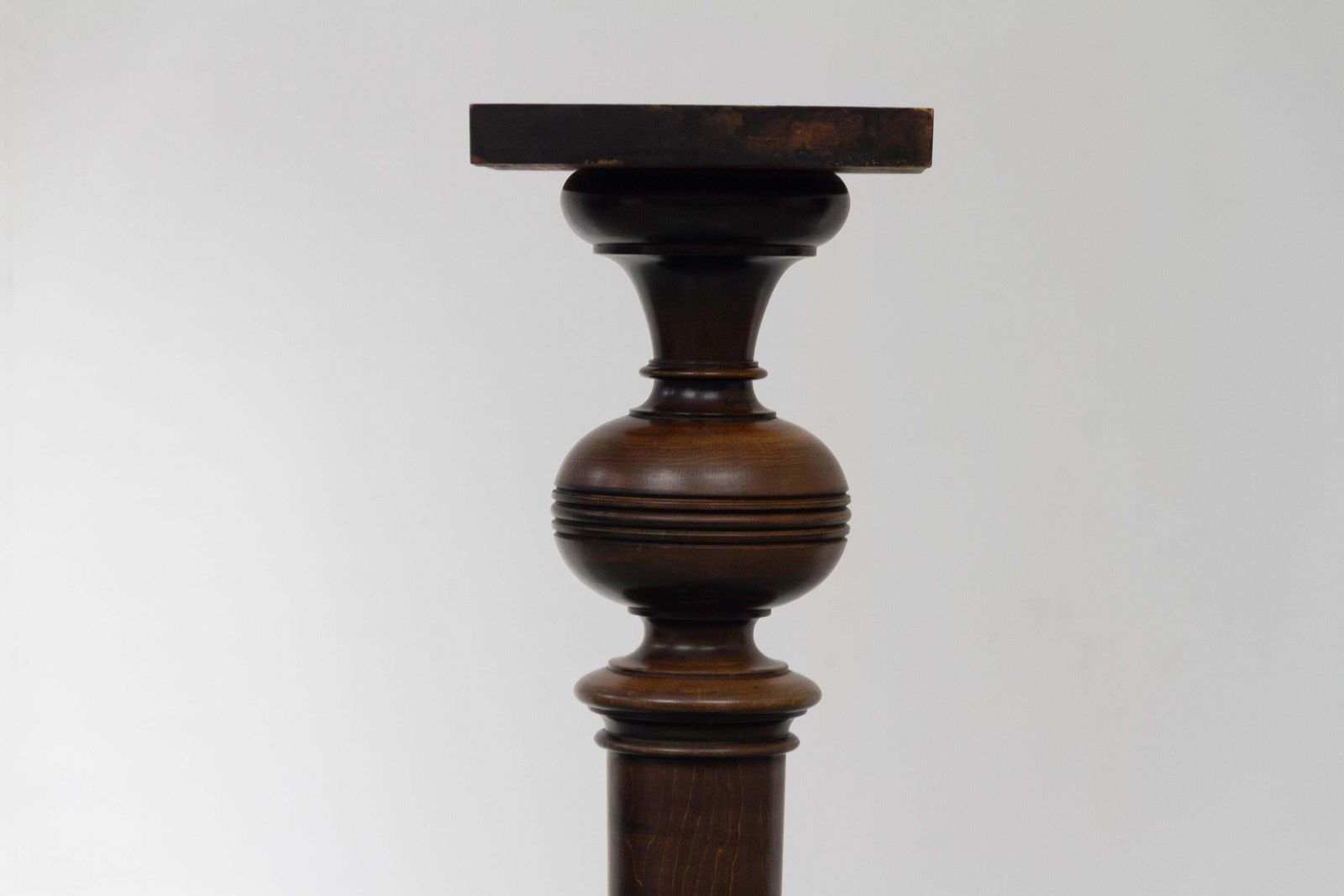 Danish Antique Wooden Pedestal Column, 1910s. photo for sale