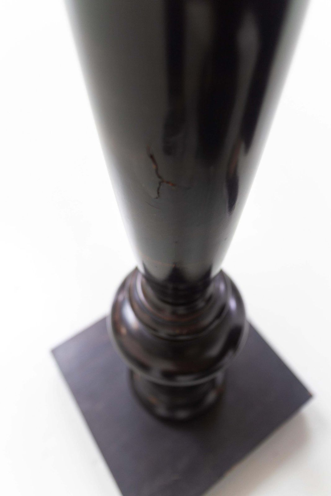 photo furniture Danish Antique Wooden Pedestal Column, 1910s.