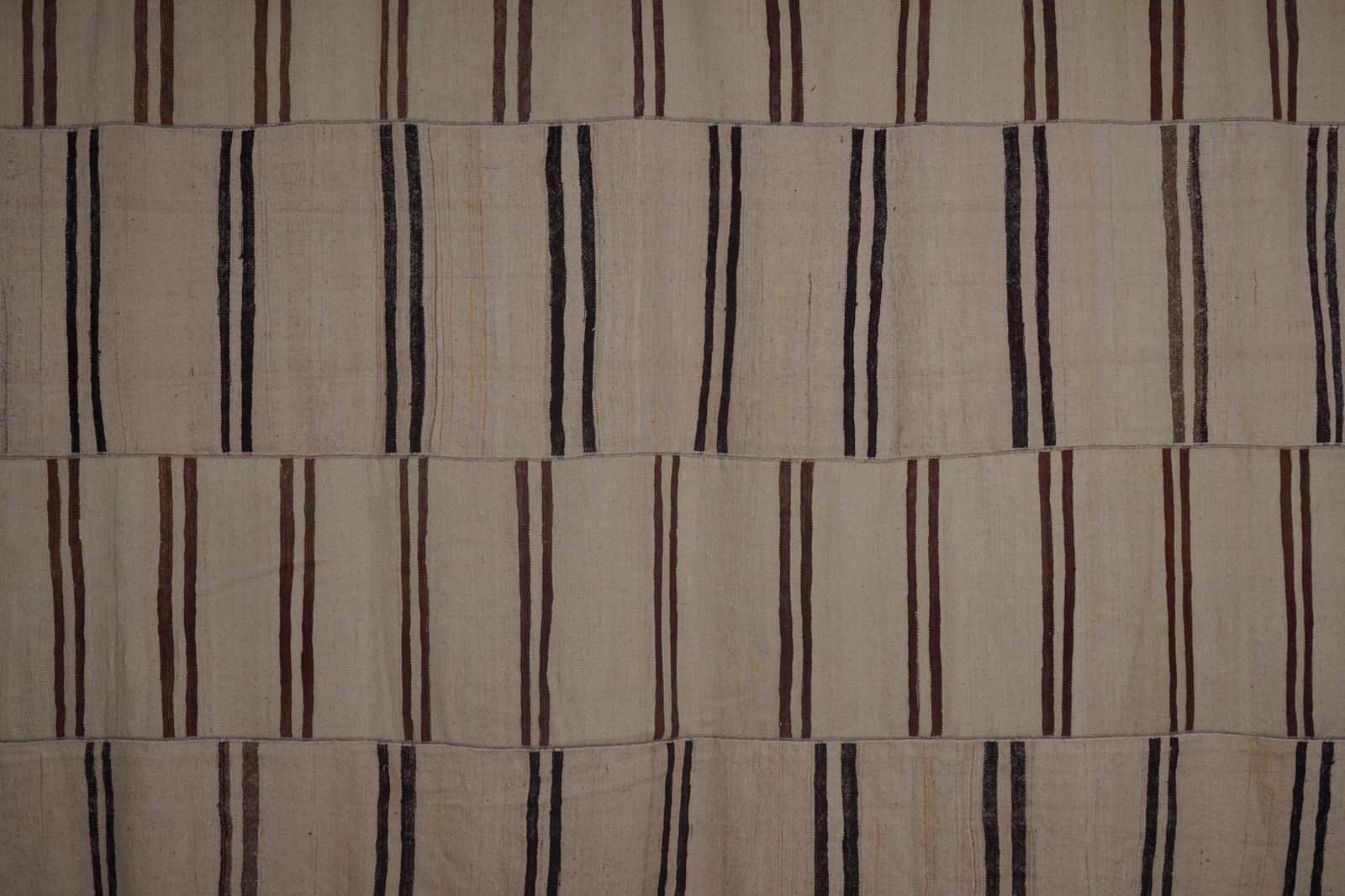 Turkish Organic Hemp Sisal Kilim Rug 8'5'' X 12'1'' photo vinterior