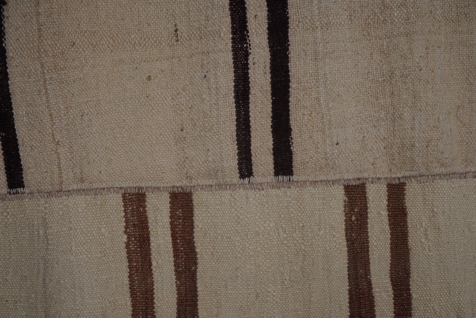 Turkish Organic Hemp Sisal Kilim Rug 8'5'' X 12'1'' photo buy
