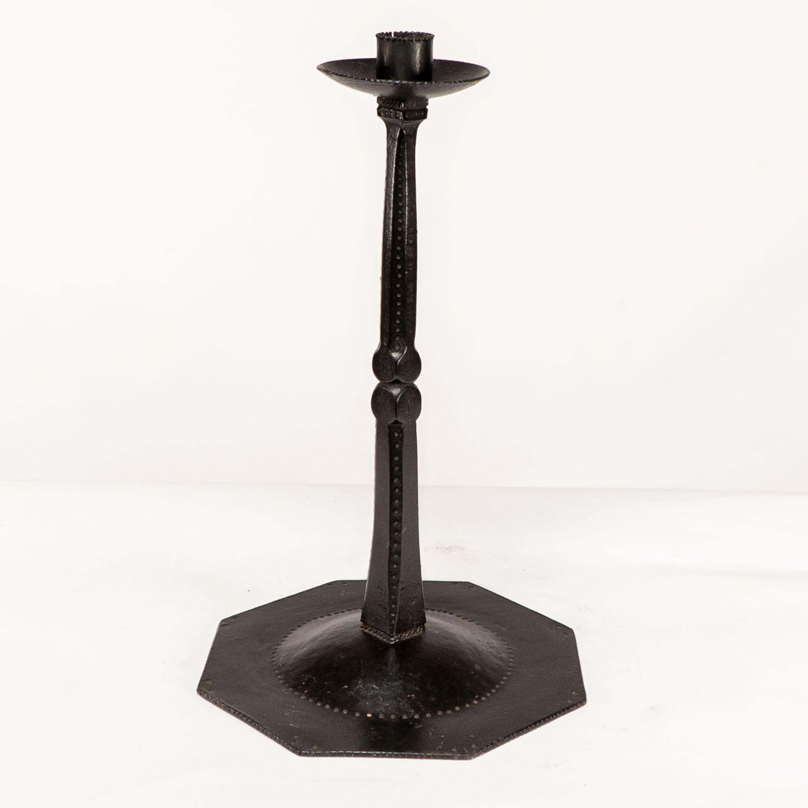 Ernest Gimson & Made By Alfred Bucknell. A Rare Unusually Tall Steel Candlestick photo Home Decor