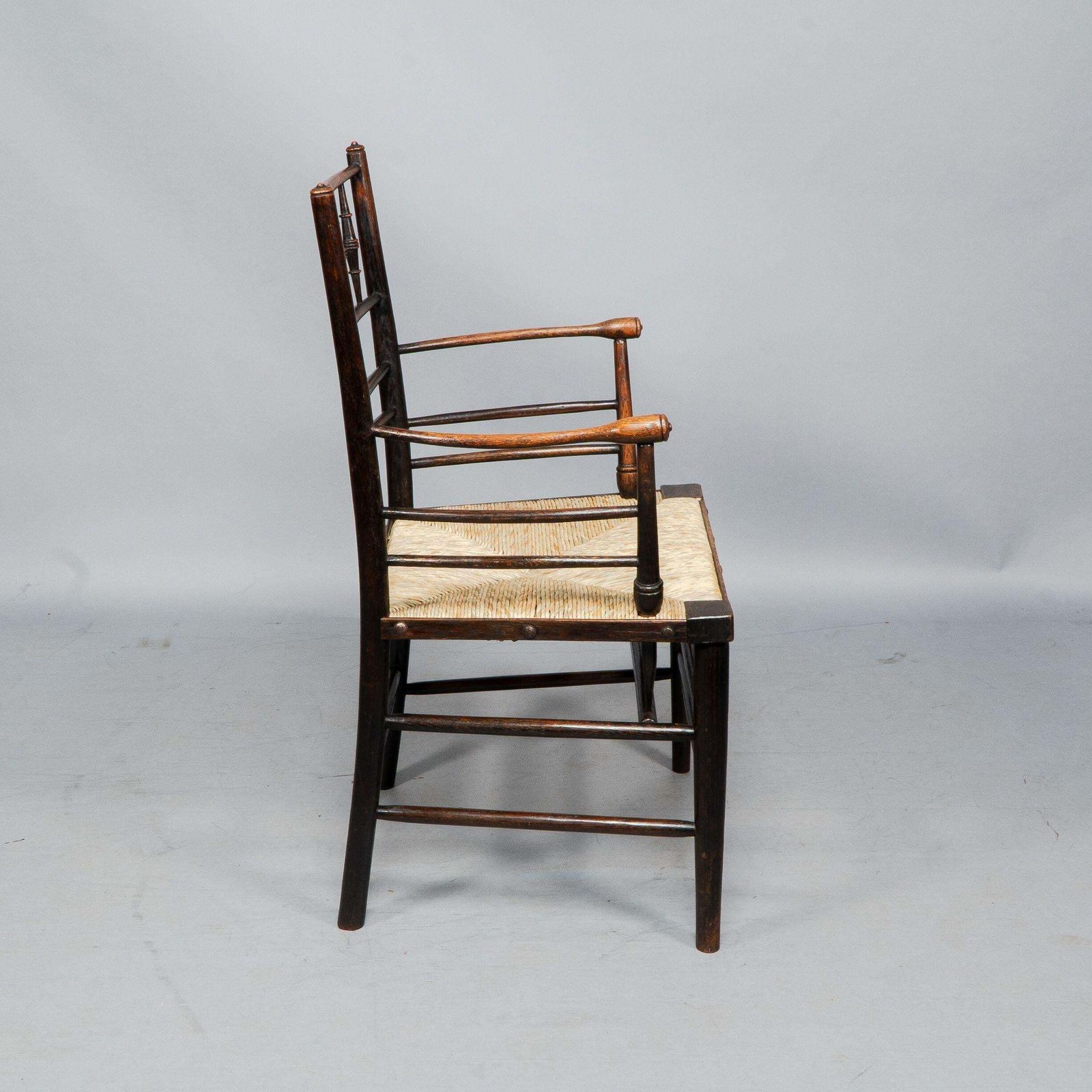 photo for sale Attributed To Philip Webb Rare Pair Of Large Sussex Armchairs, Fully Restored