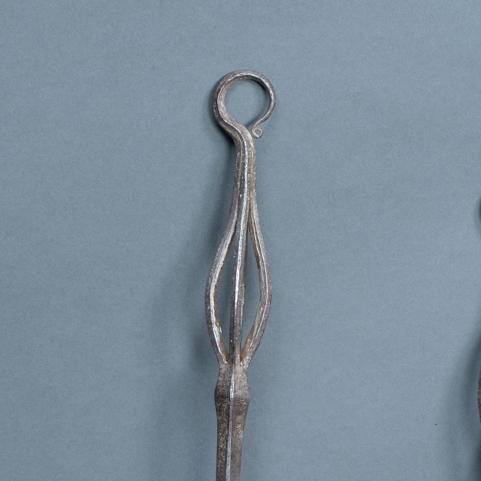 A Pair Of Arts And Crafts Steel Fire Utensils photo furniture