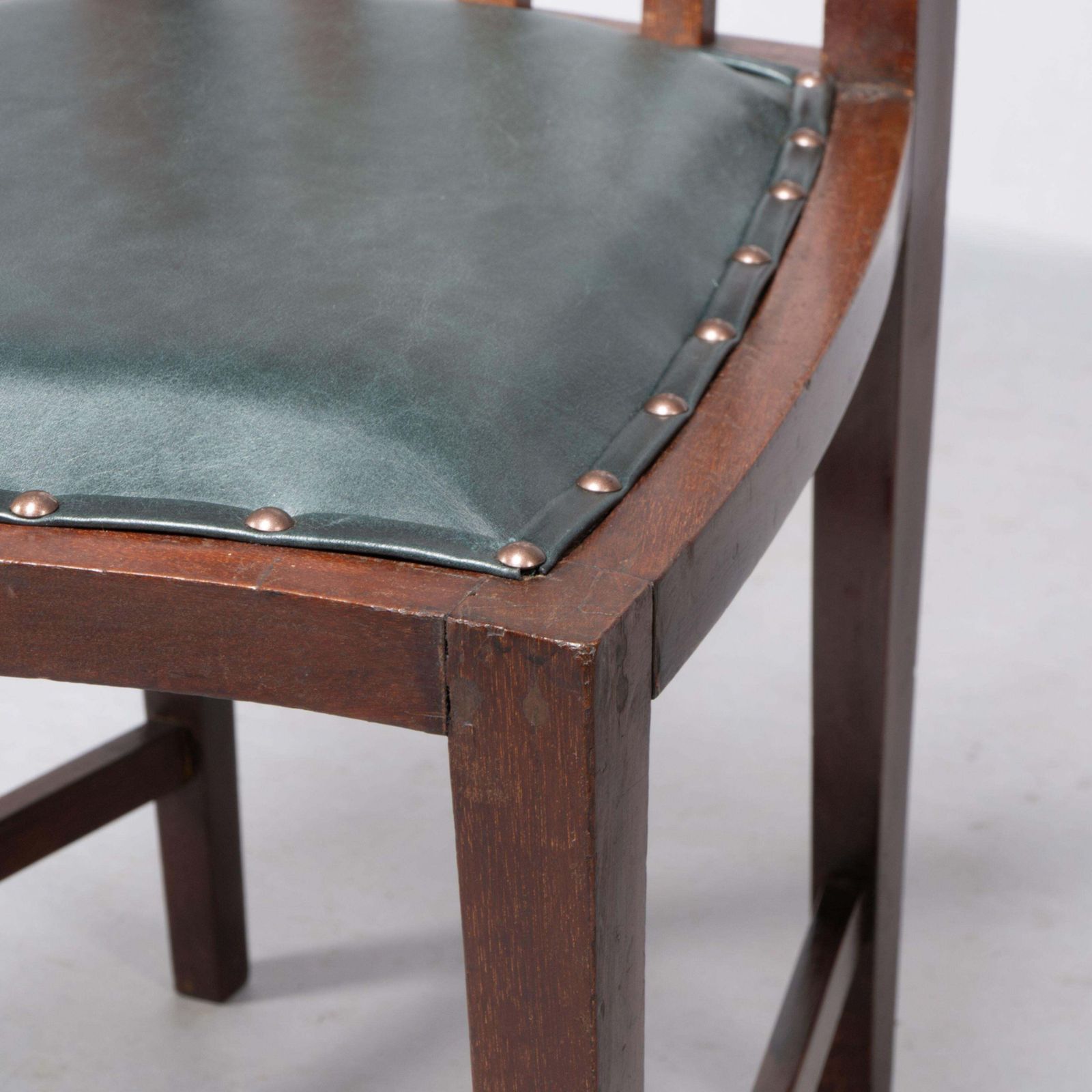 Furniture Joseph Maria Olbrich Attributed. An Art Nouveau Inlaid Side Chair. photo