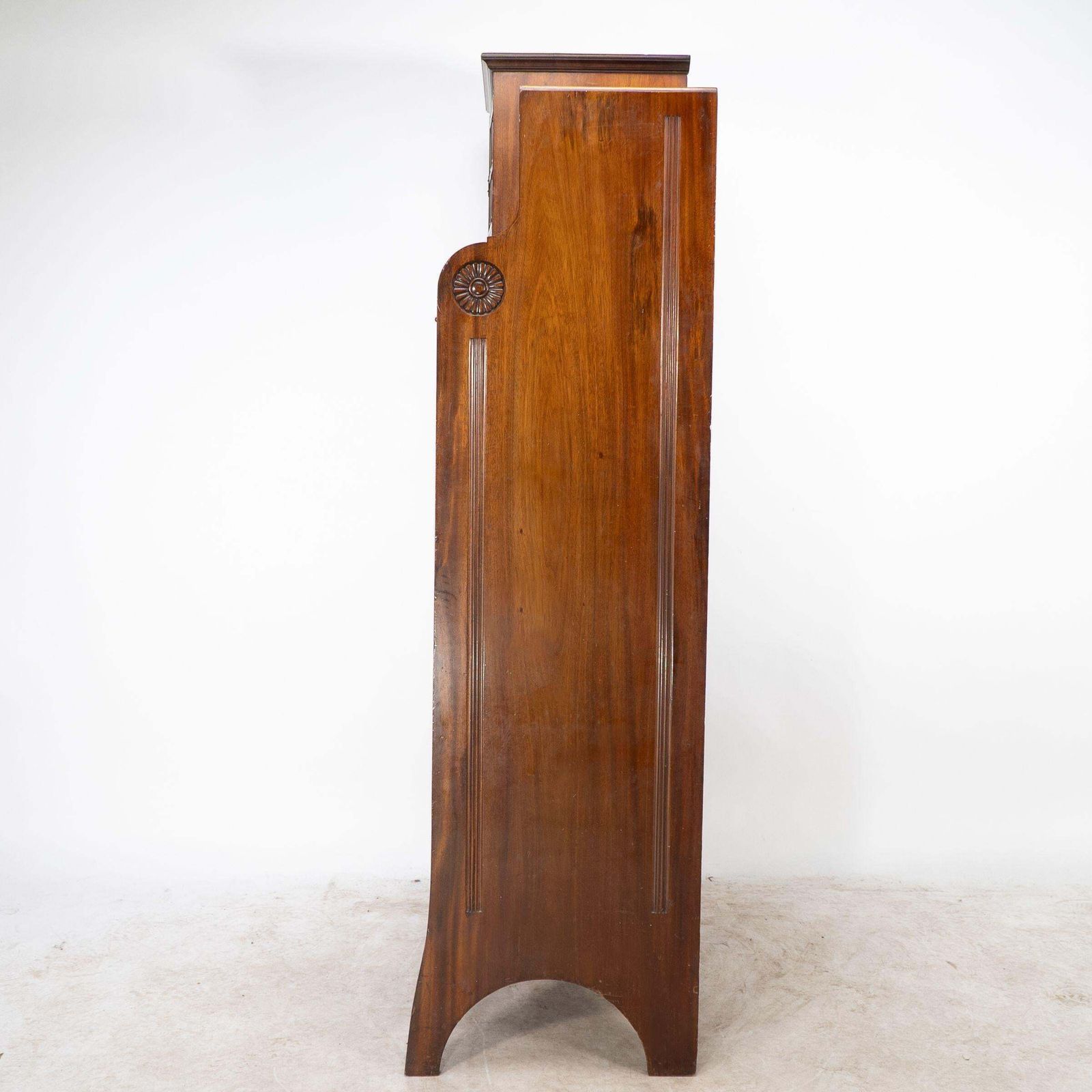Lambs Of Manchester. An Anglo Japanese Secretaire Bookcase With Lacquered Panel photo Furniture
