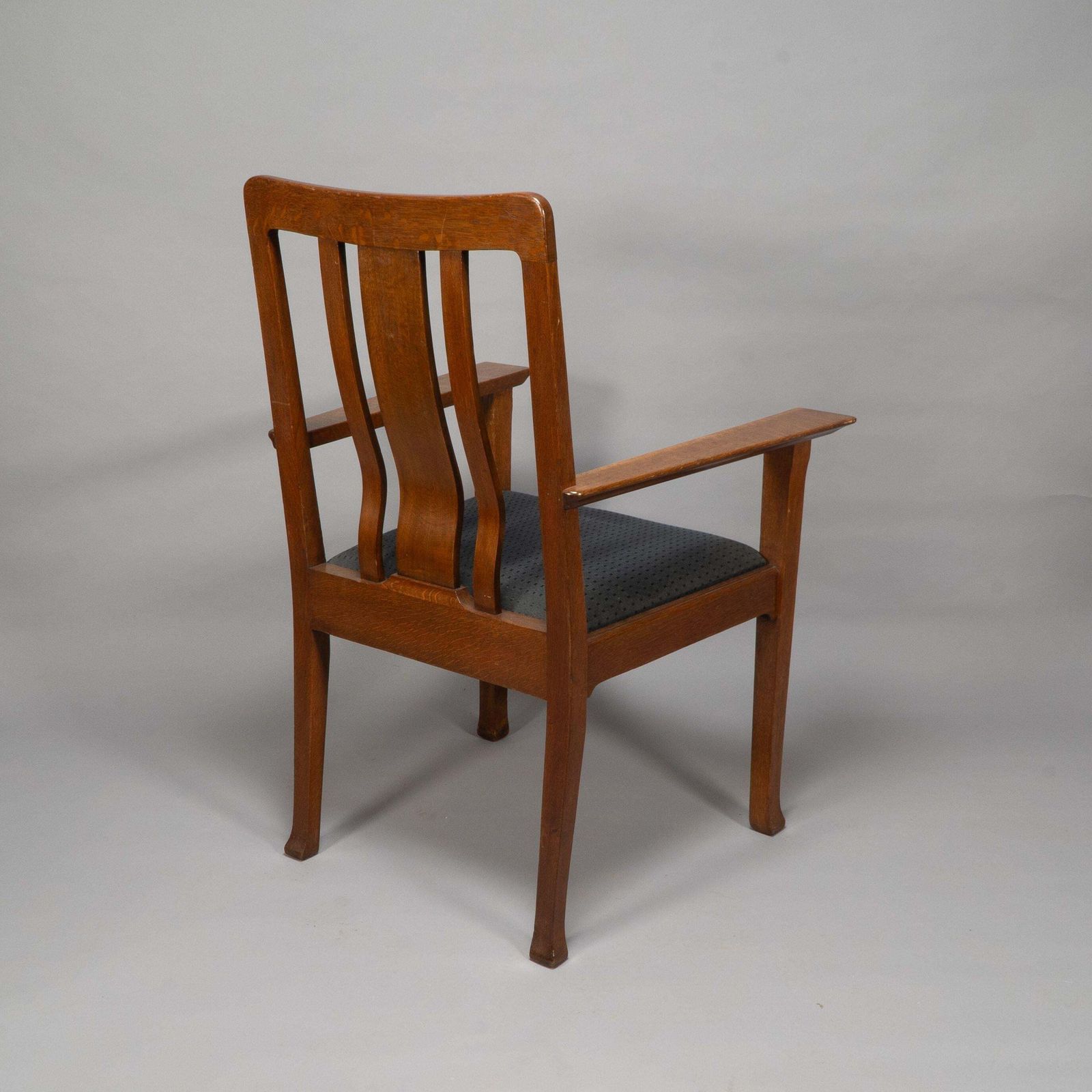 C R Ashbee For The Guild Of Handicraft. A Rare Arts And Crafts Oak Armchair photo buy