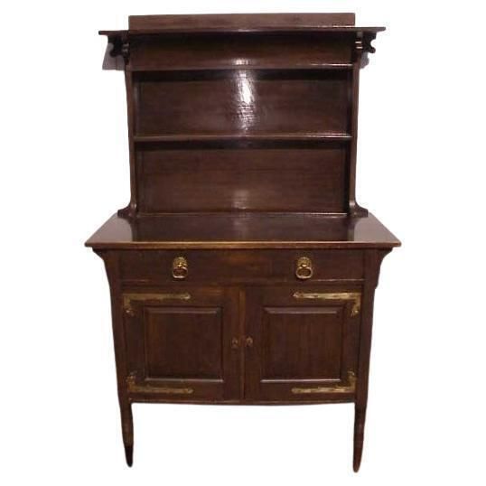 Liberty & Co, Attributed. A Good Quality Oak Moorish Dresser
