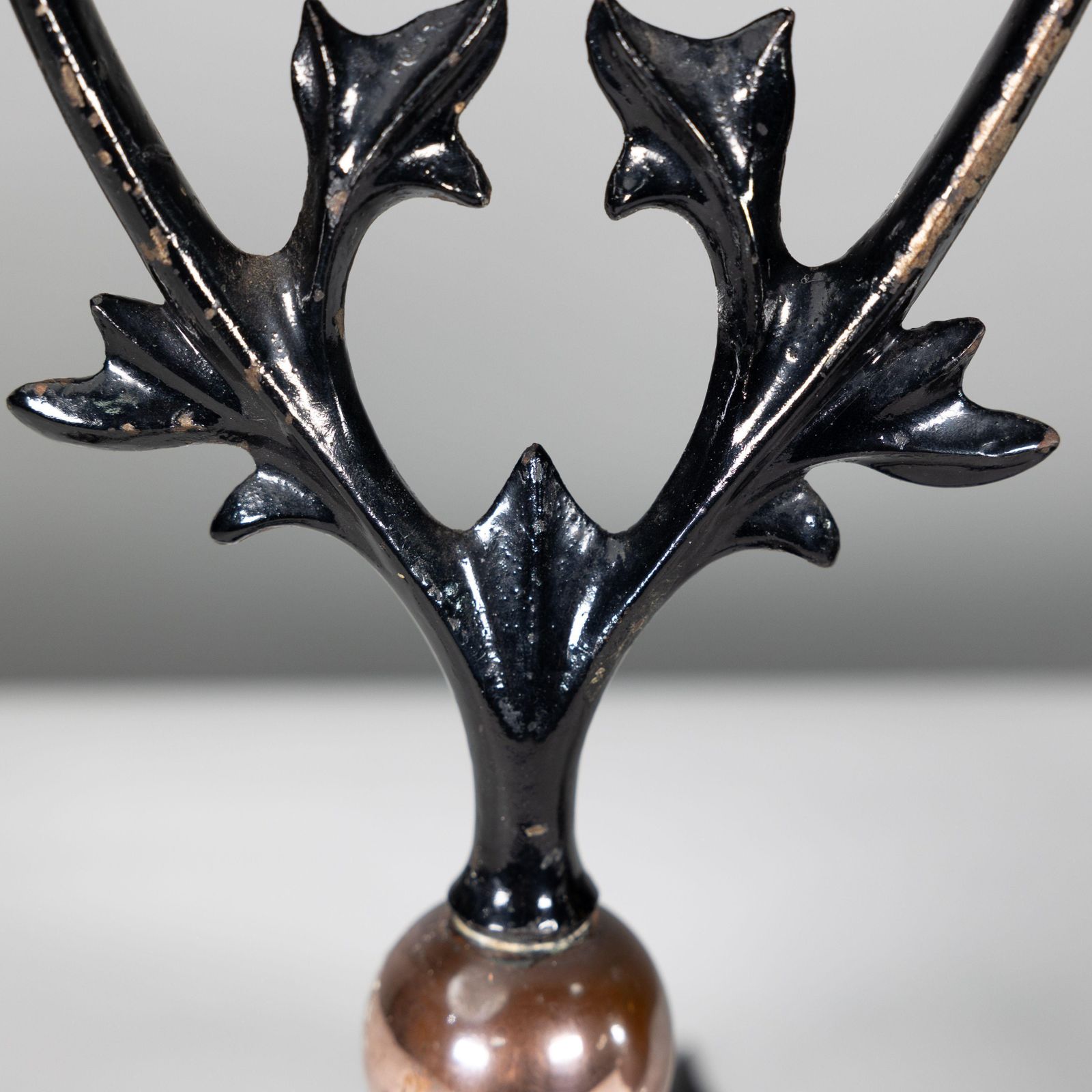 photo buy Was Benson. An Arts And Crafts Cast Iron Four Leg Table Oil Lamp