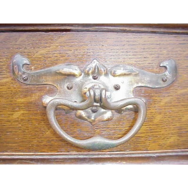 photo for sale Wylie And Lochhead. A Good Quality Oak Arts And Crafts Glasgow Style Sideboard