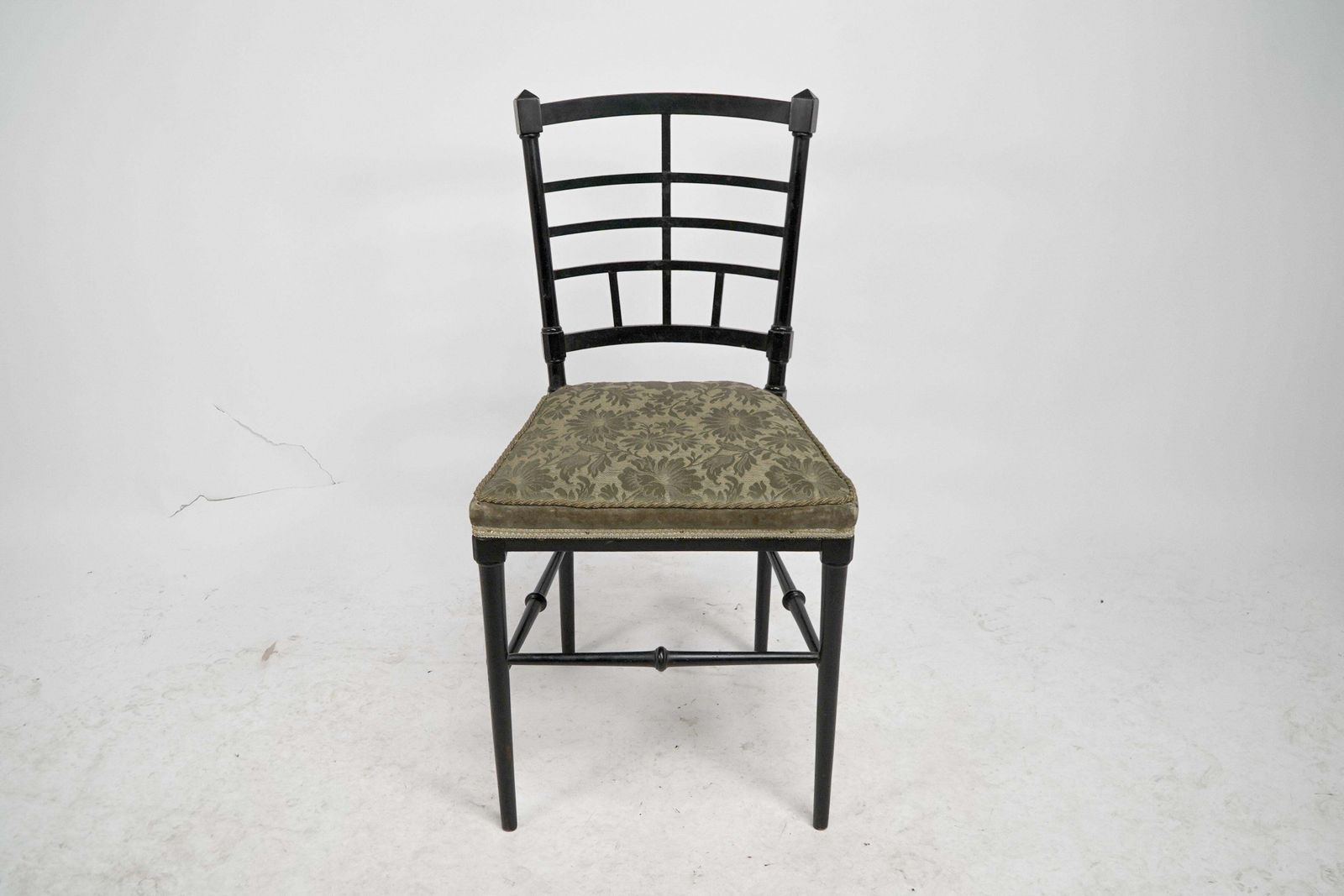 J. Plucknett Attri. Collier & Plucknett Prob. Anglo Japanese Ebonized Side Chair photo furniture