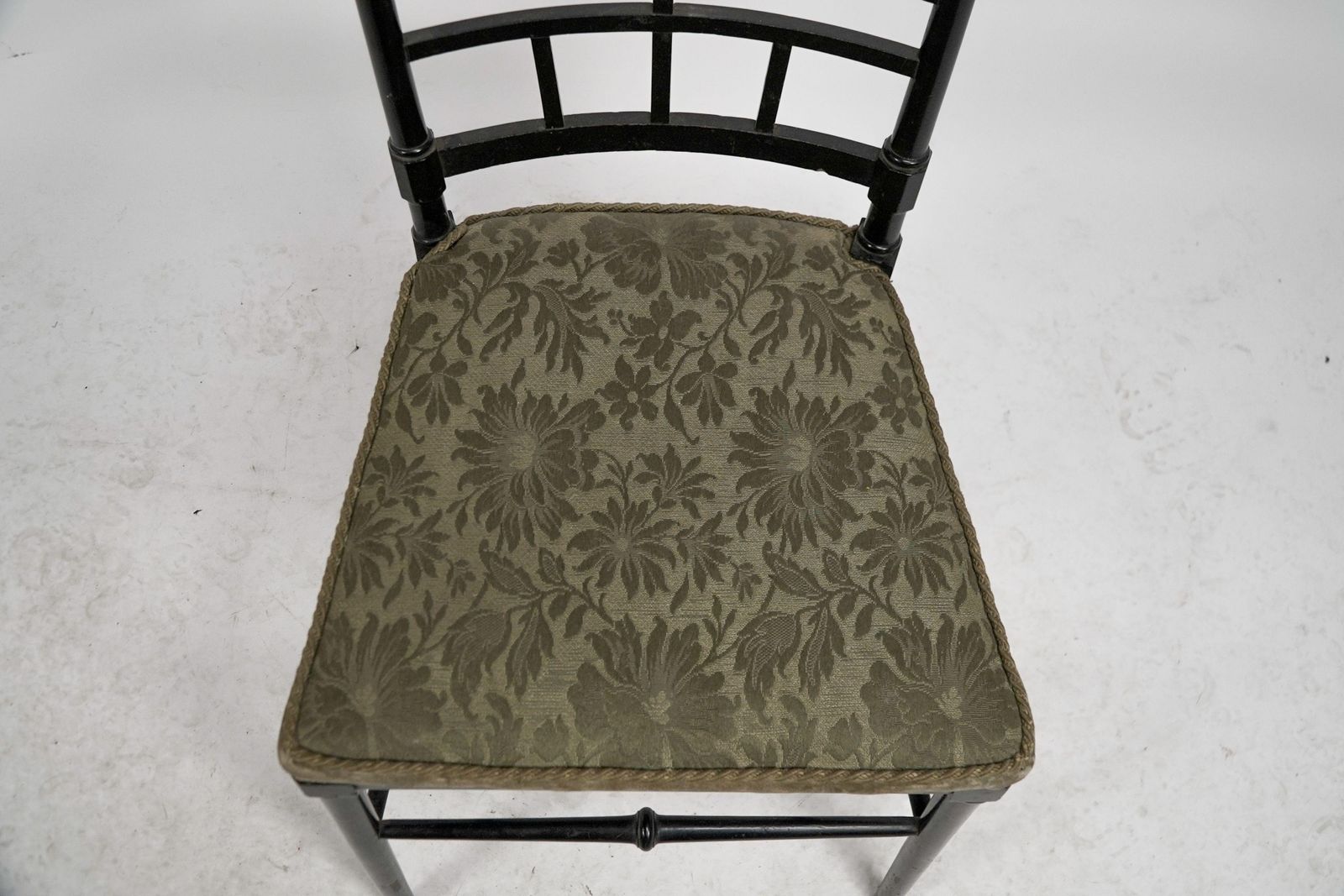 Furniture J. Plucknett Attri. Collier & Plucknett Prob. Anglo Japanese Ebonized Side Chair photo