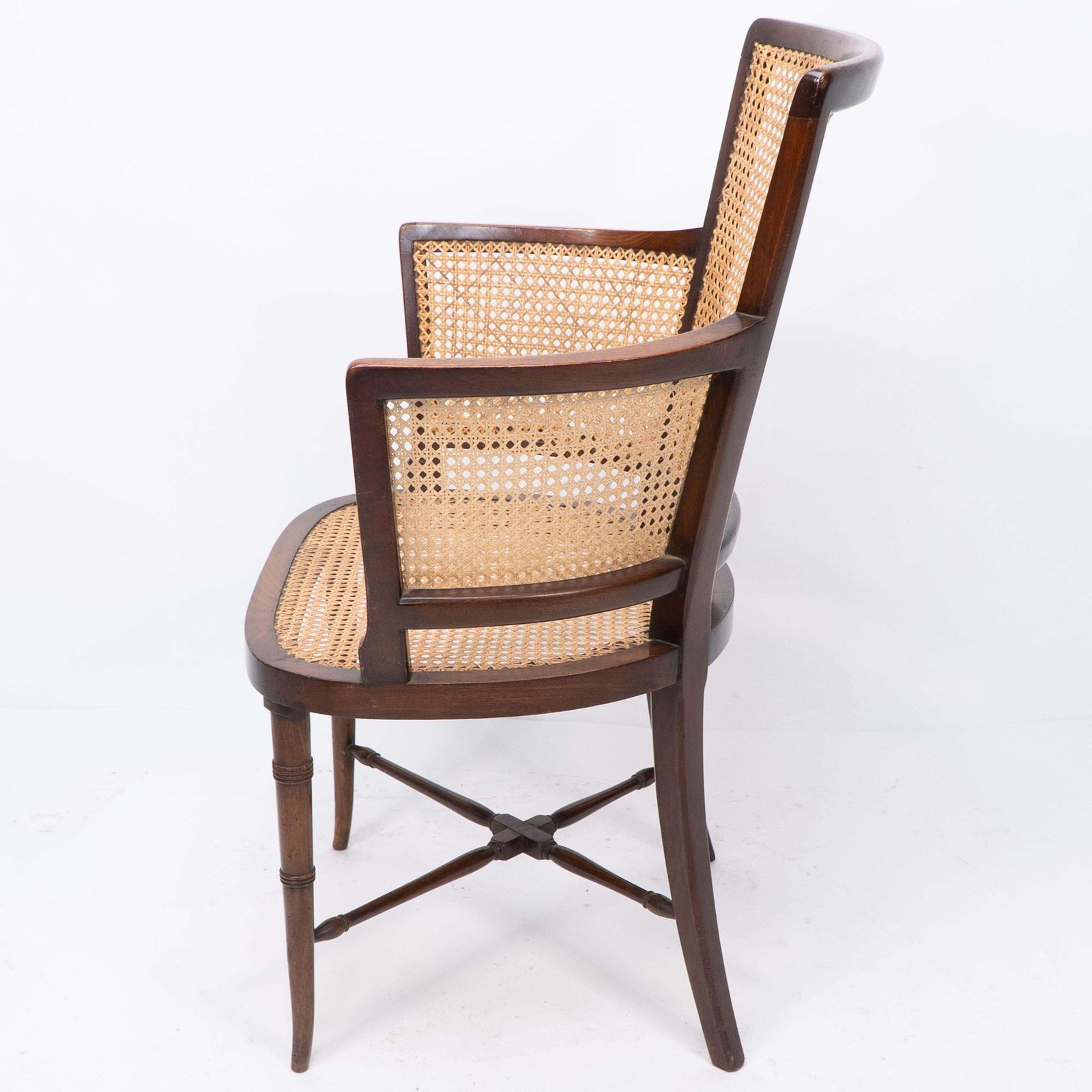 An Anglo Japanese Cane Work Armchair photo Furniture