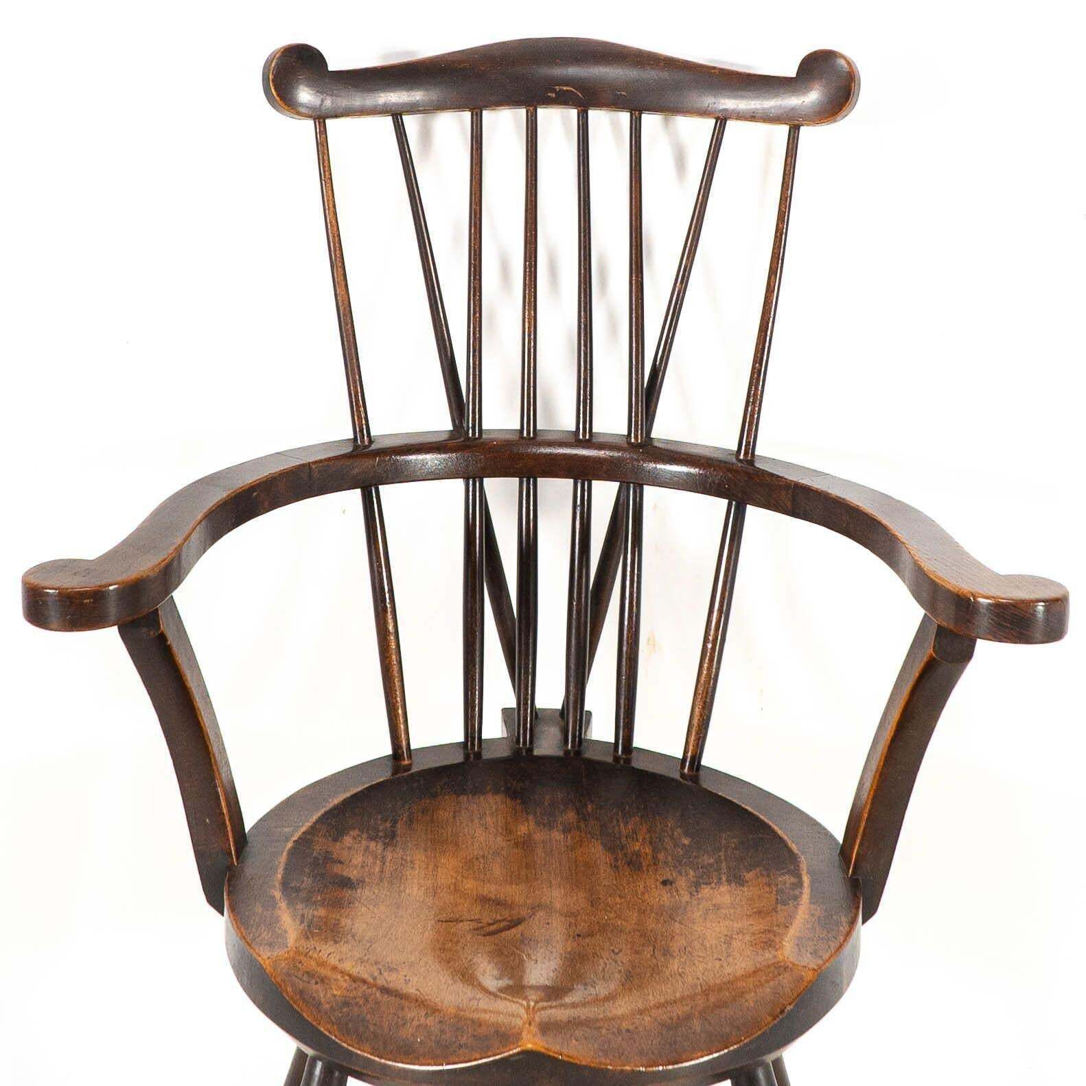 photo furniture Liberty And Co. A Good Quality Windsor Armchair