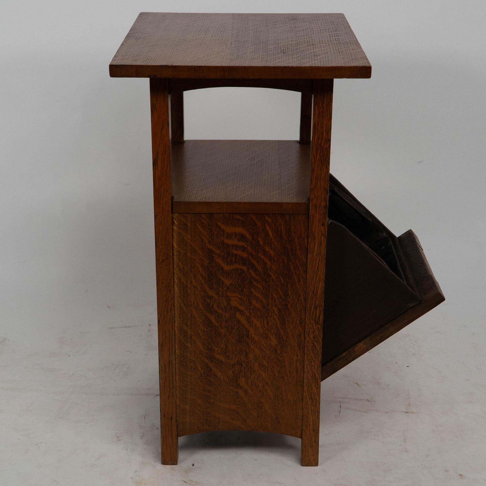 photo buy G M Ellwood For J S Henry. A Rare Oak And Inlaid Coal Purdonium
