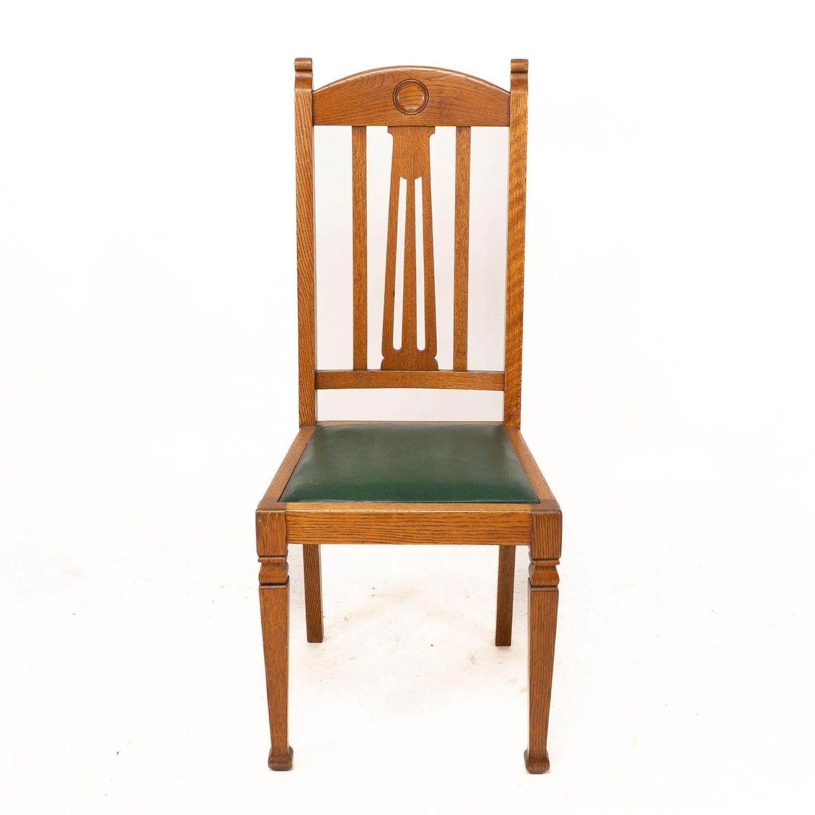 Shapland And Petter. A Set Of Four Arts And Crafts Oak Dining Chairs photo Furniture