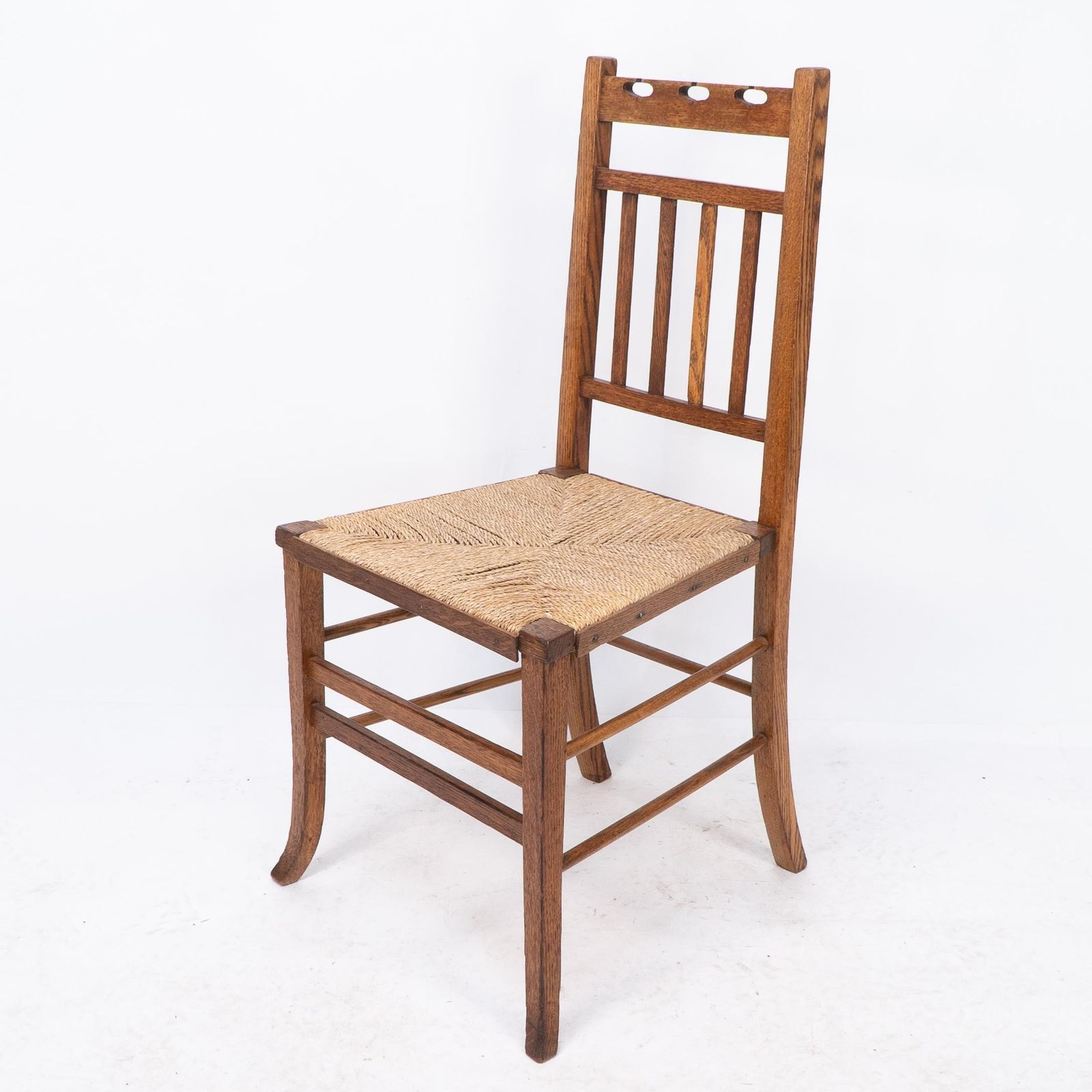 E A Taylor Attri For Wylie & Lochhead. An Arts & Crafts Side Or Bedroom Chair photo for sale