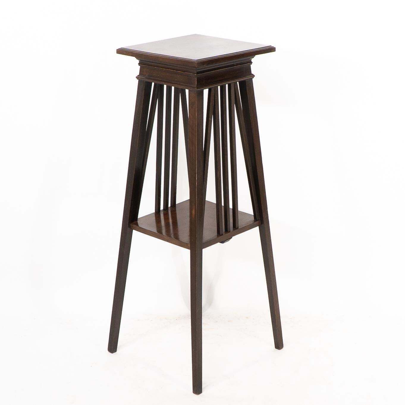 Liberty & Co In The Style Of E W Godwin. An Anglo Japanese Two Tier Plant Stand photo Home Decor